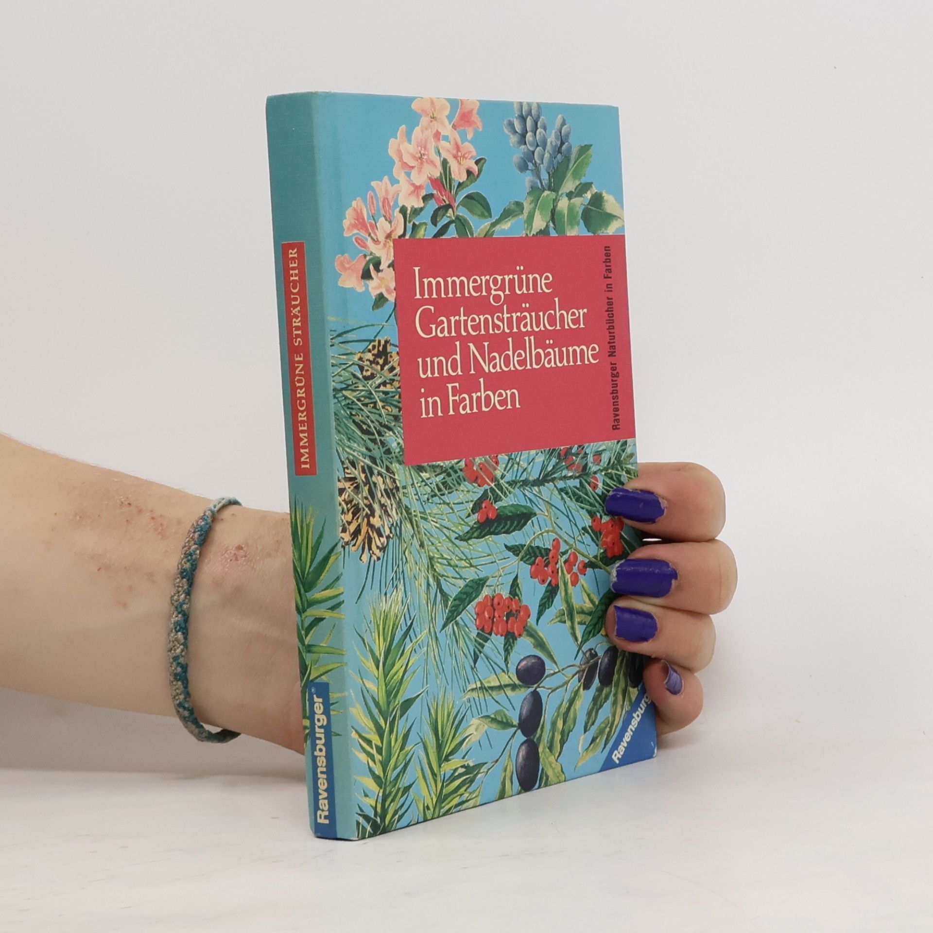 Ravensburger Naturbücher in Farben: Immergrüne Gartensträucher und Nadelbäume in Farben