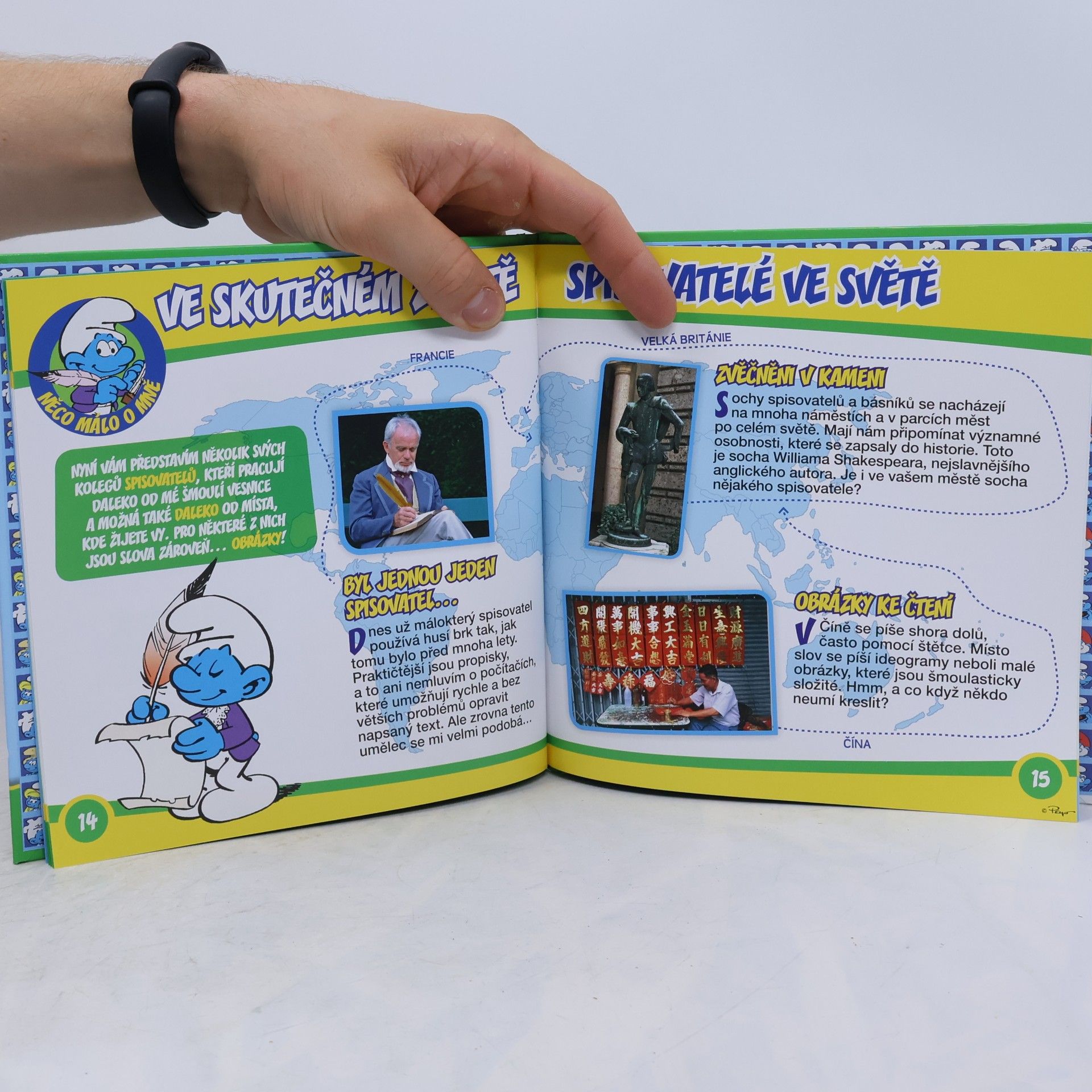 Autorenkollektiv Šmoulové 33. Šmoula Spisovatel