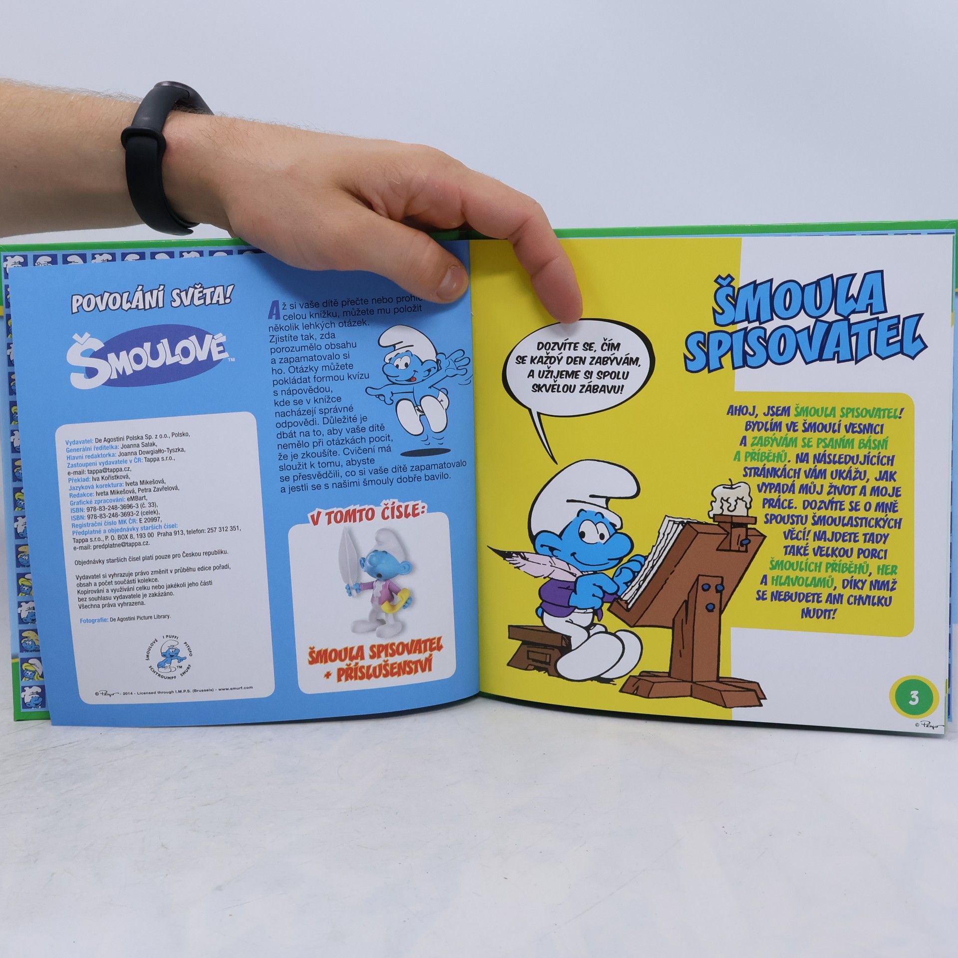 Autorenkollektiv Šmoulové 33. Šmoula Spisovatel