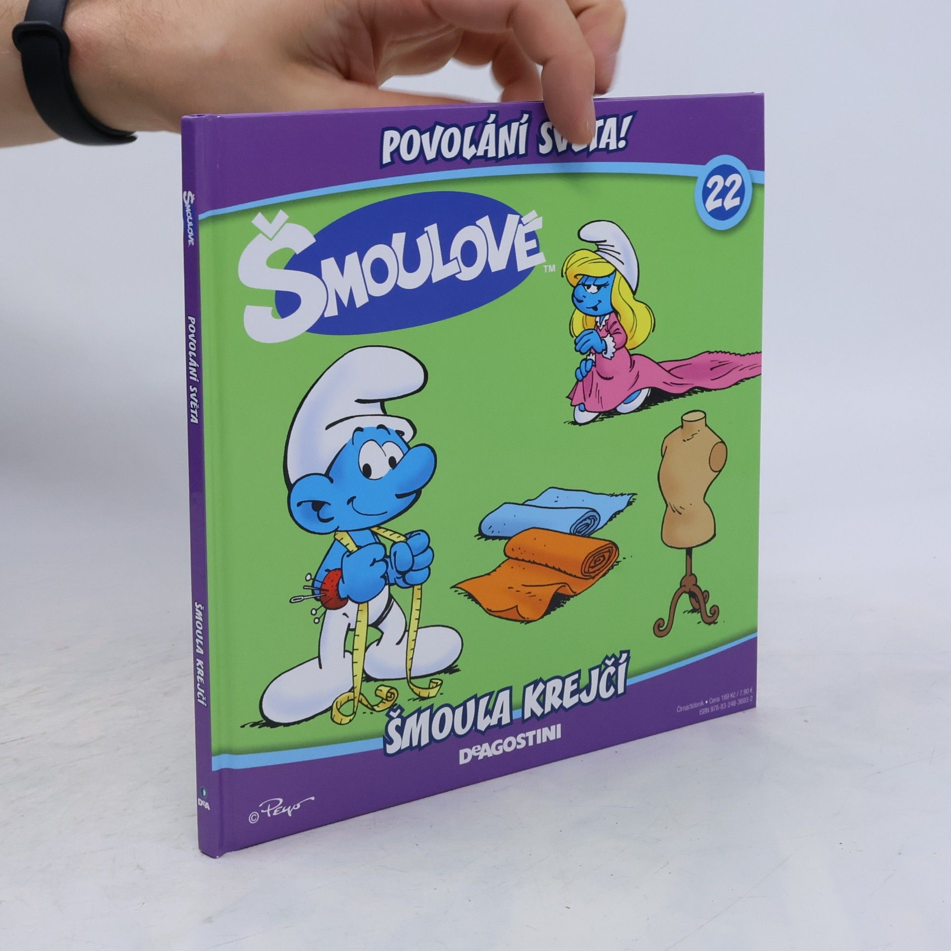 Šmoulové 22. Šmoula Krejčí