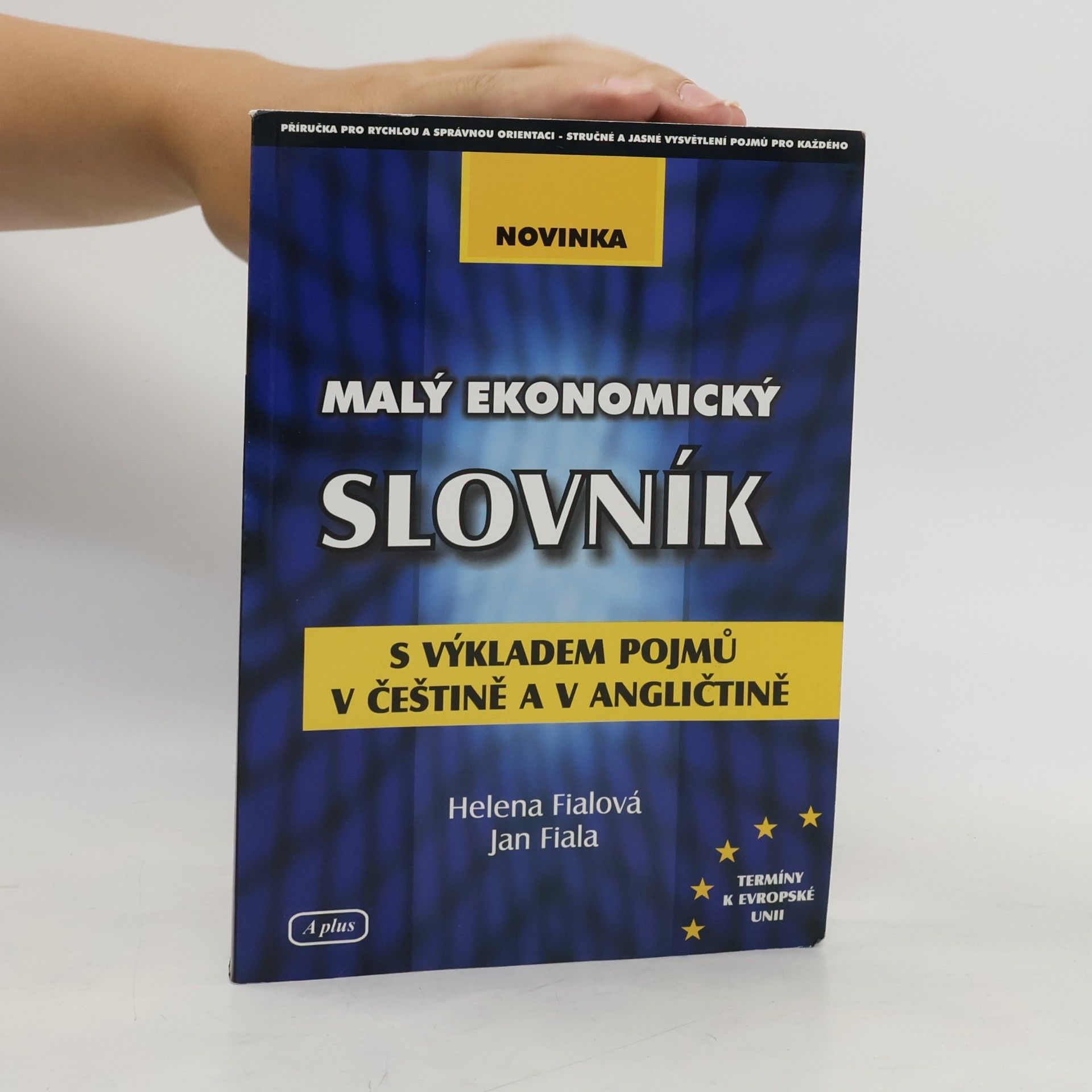 Malý ekonomický slovník s výkladem pojmů v češtině a v angličtině