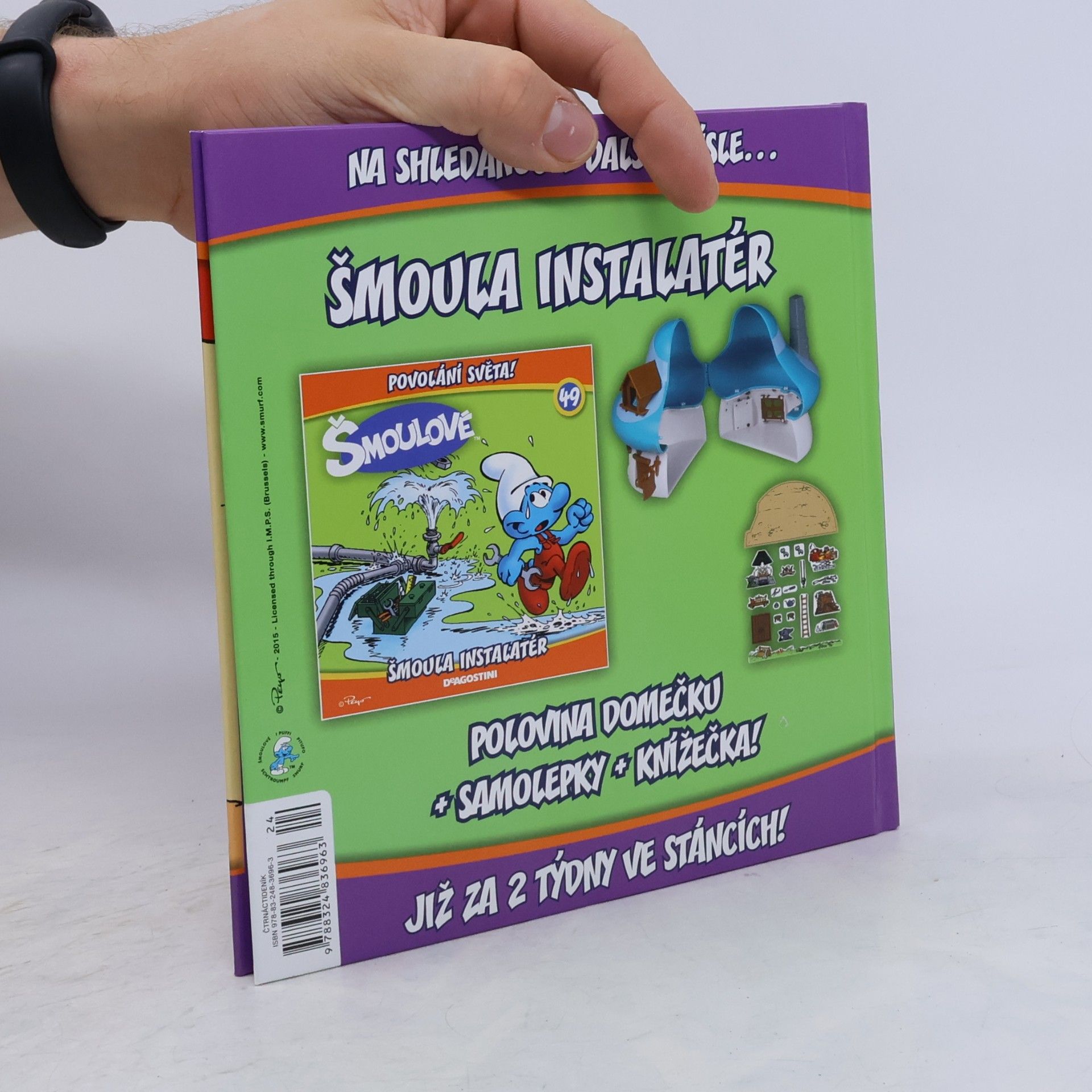 Auteurscollectief Šmoulové 48. Šmoula malíř pokojů