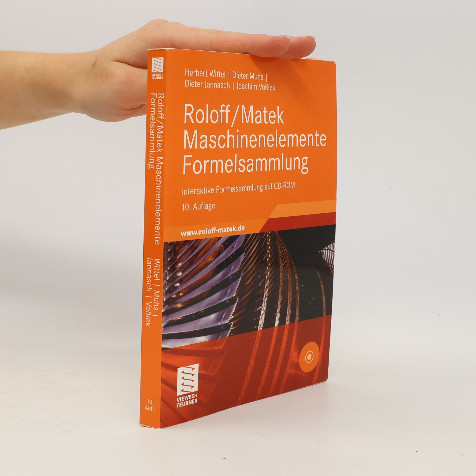 Herbert Wittel Roloff/Matek Maschinenelemente Formelsammlung