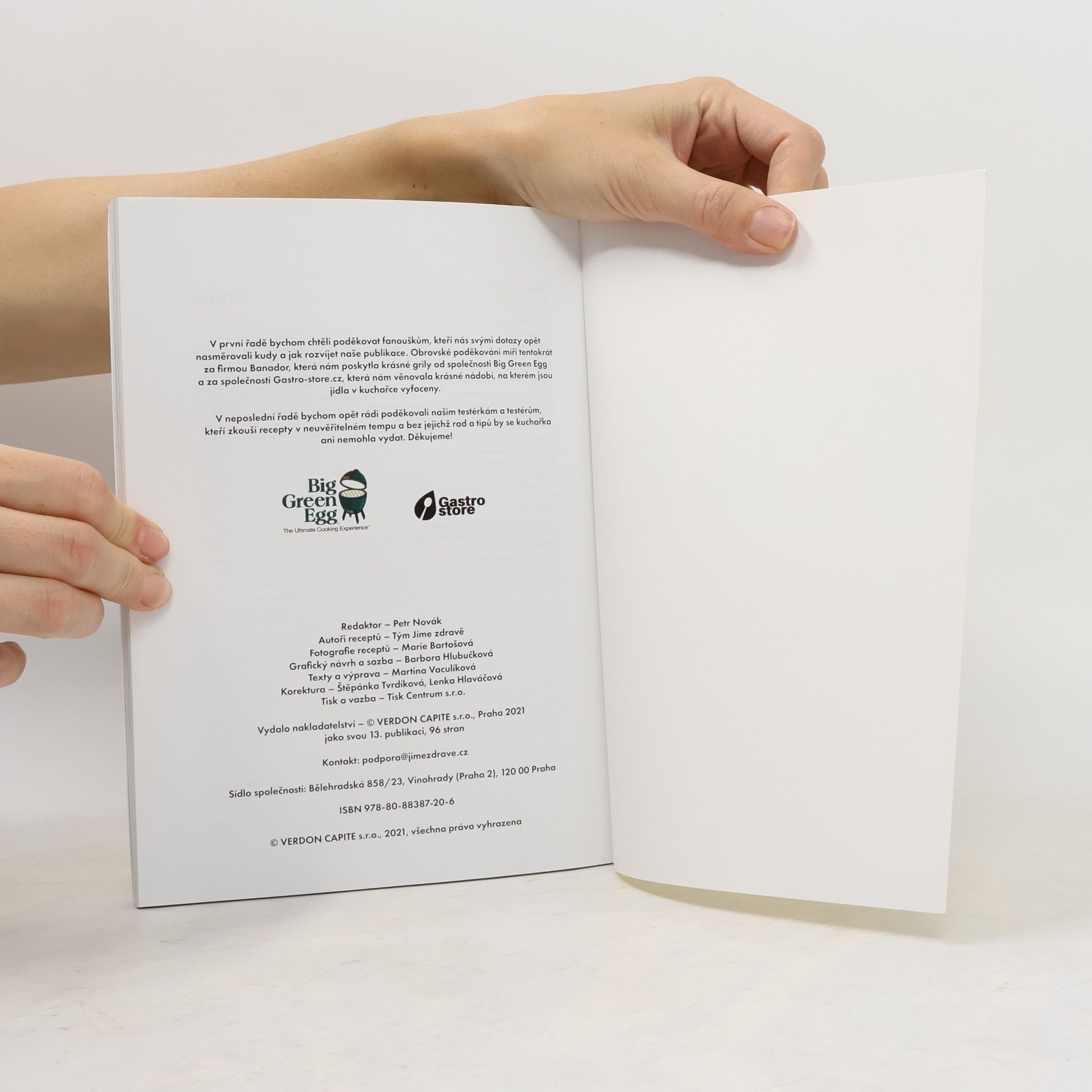 Collectif d'auteurs Jíme zdravě. Grilovací speciál