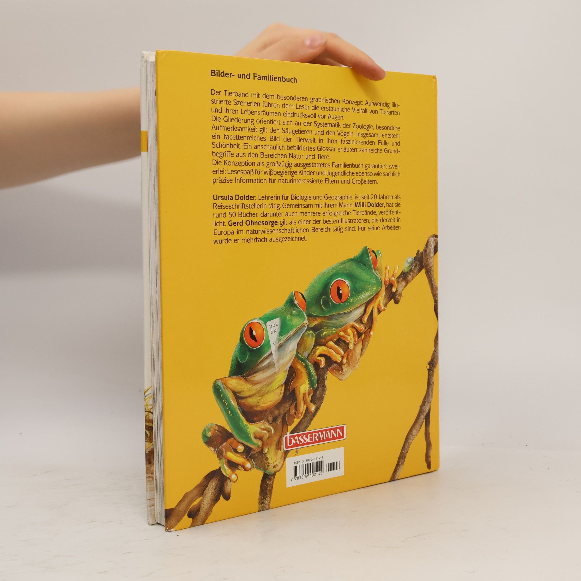 Ursula Dolder Die grosse farbige Tierwelt