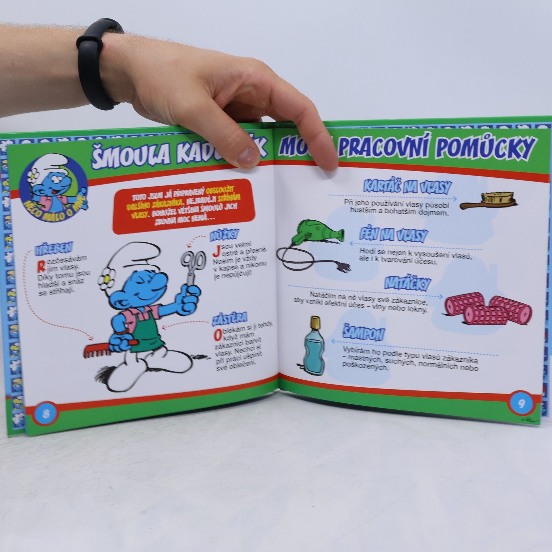 kolektiv Šmoulové. Povolání světa! 50 Šmoula kadeřník
