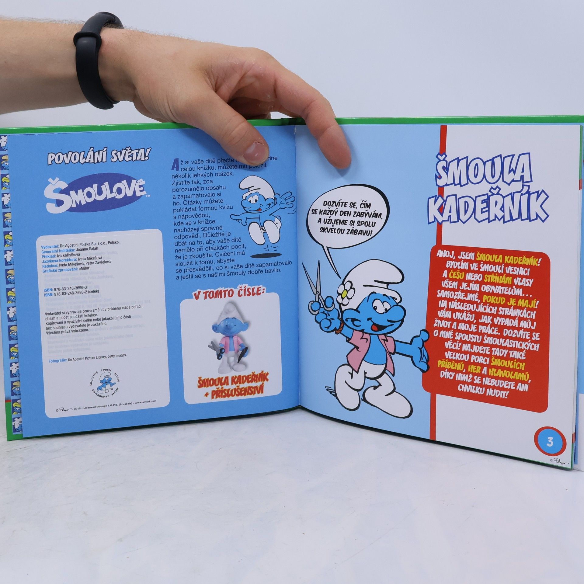 kolektiv Šmoulové. Povolání světa! 50 Šmoula kadeřník