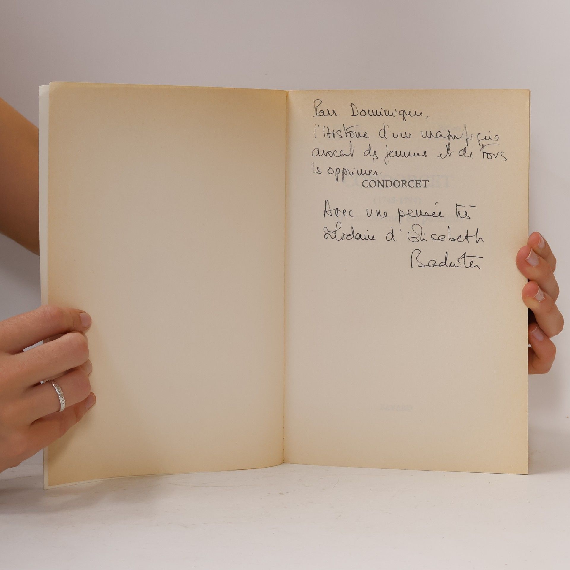 Élisabeth Badinter Condorcet
