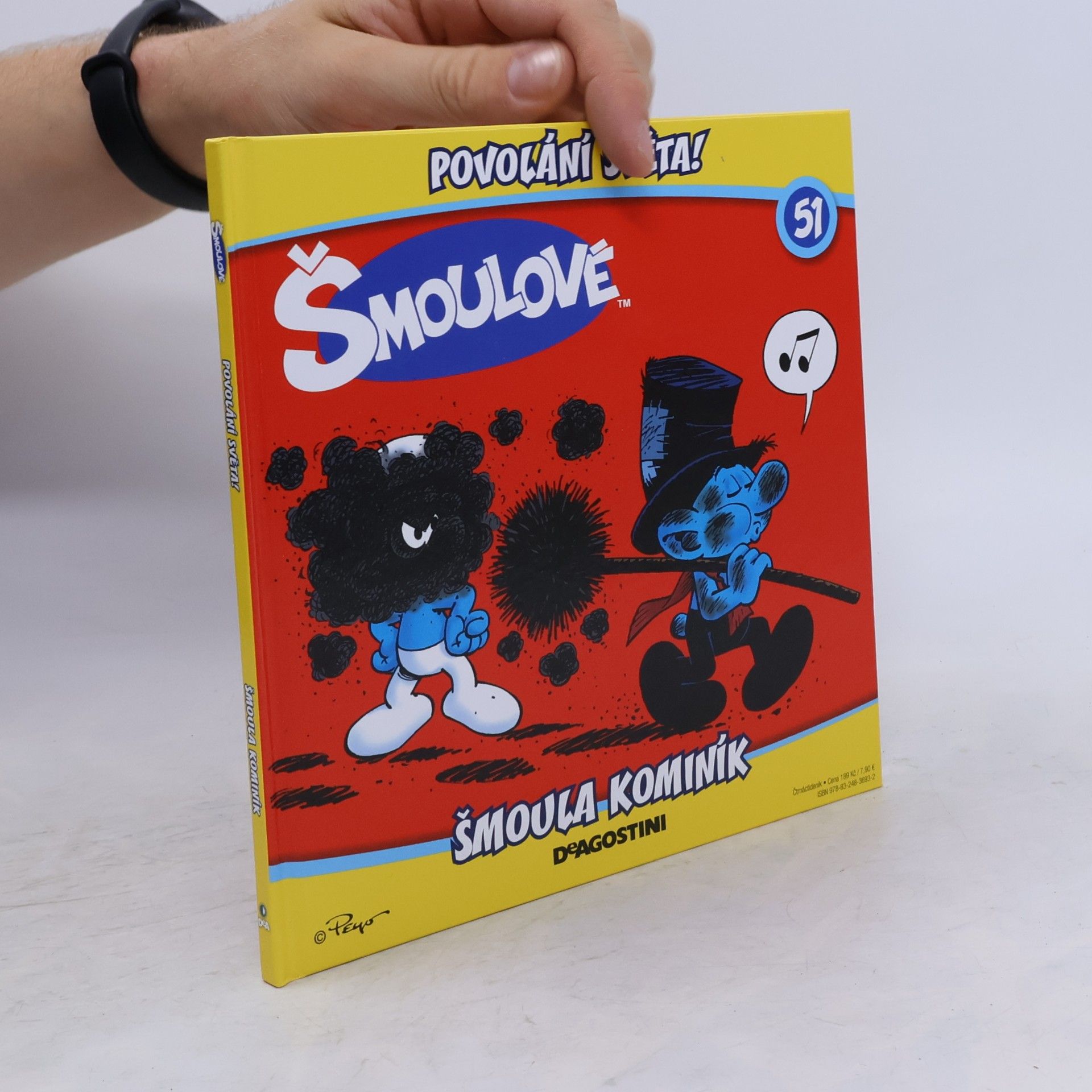 Kolektív autorov Šmoulové. Povolání světa 51. Šmoula kominík
