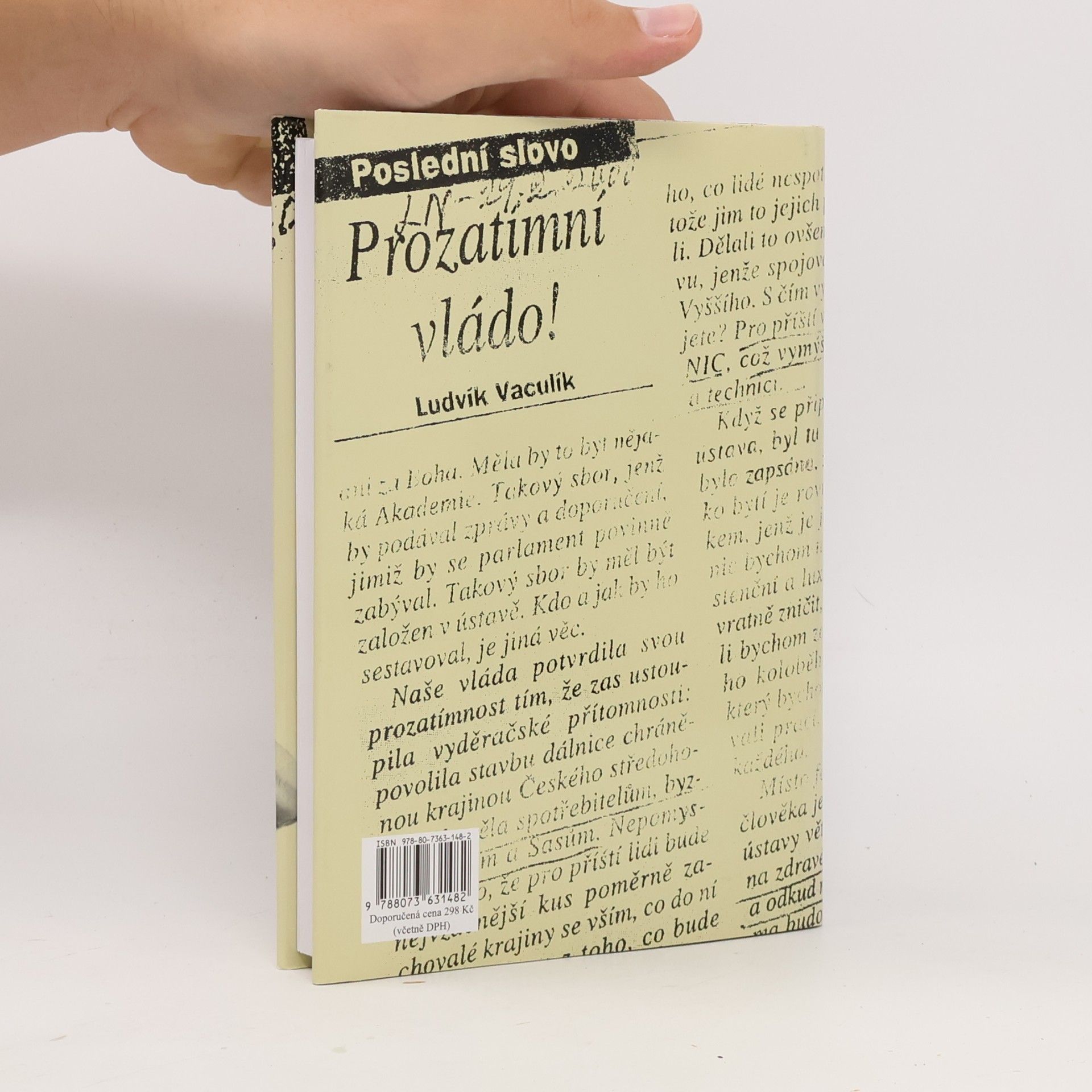 Ludvík Vaculík Poslední slovo