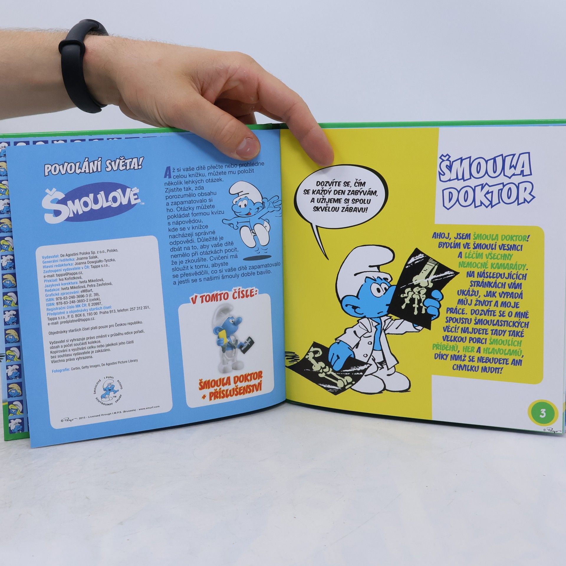 Kolektiv autorů Šmoulové 39. Povolání světa – Šmoula doktor