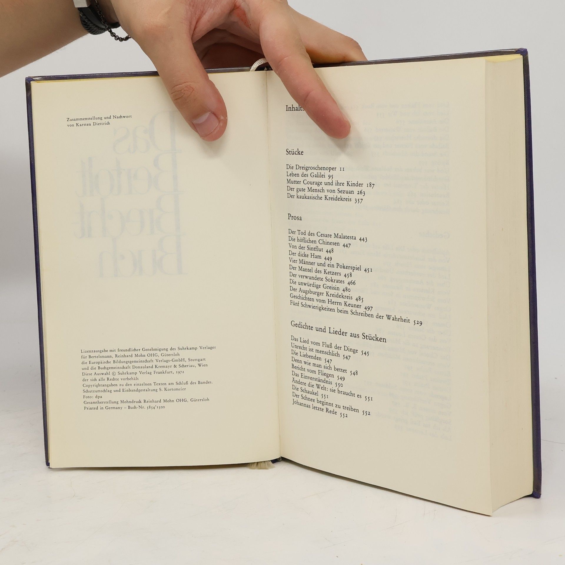 Autorenkollektiv Das Bertolt Brecht Buch