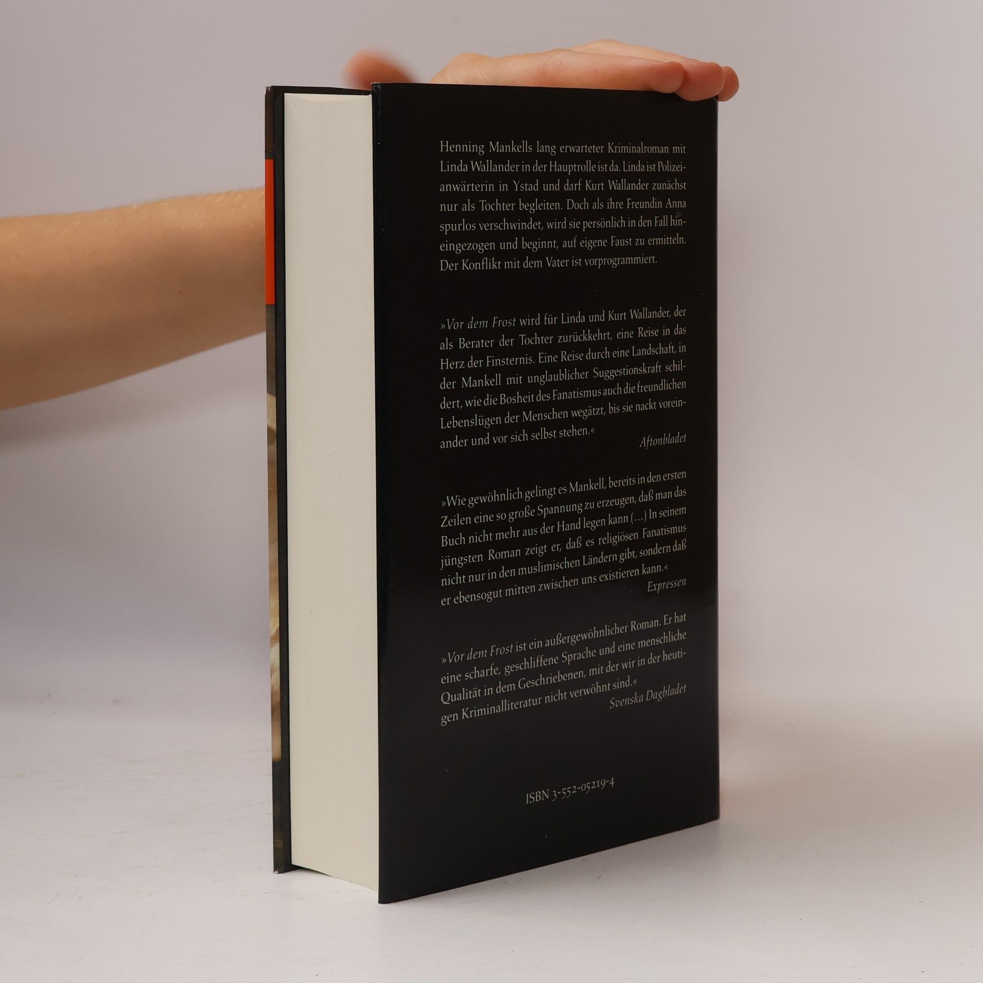 Henning Mankell Vor dem Frost