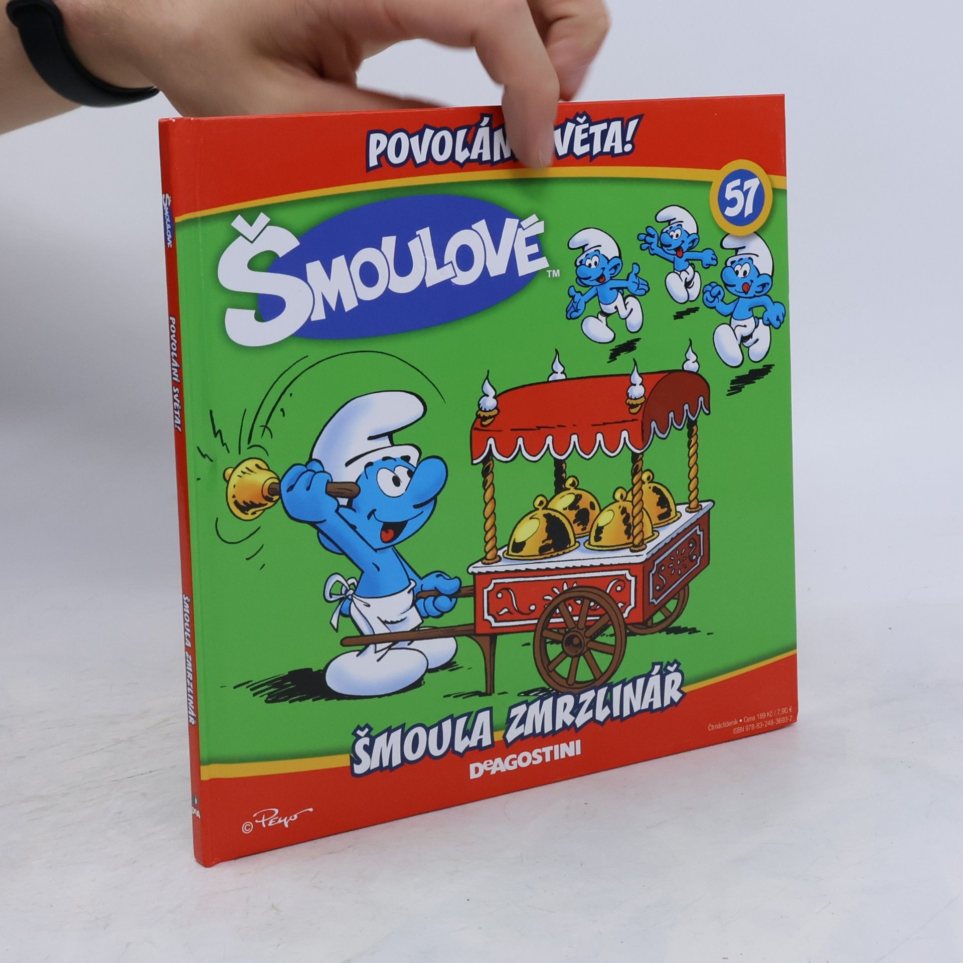 Iva Kořístková Šmoulové 57. Povolání světa! Šmoula Zmrzlinář