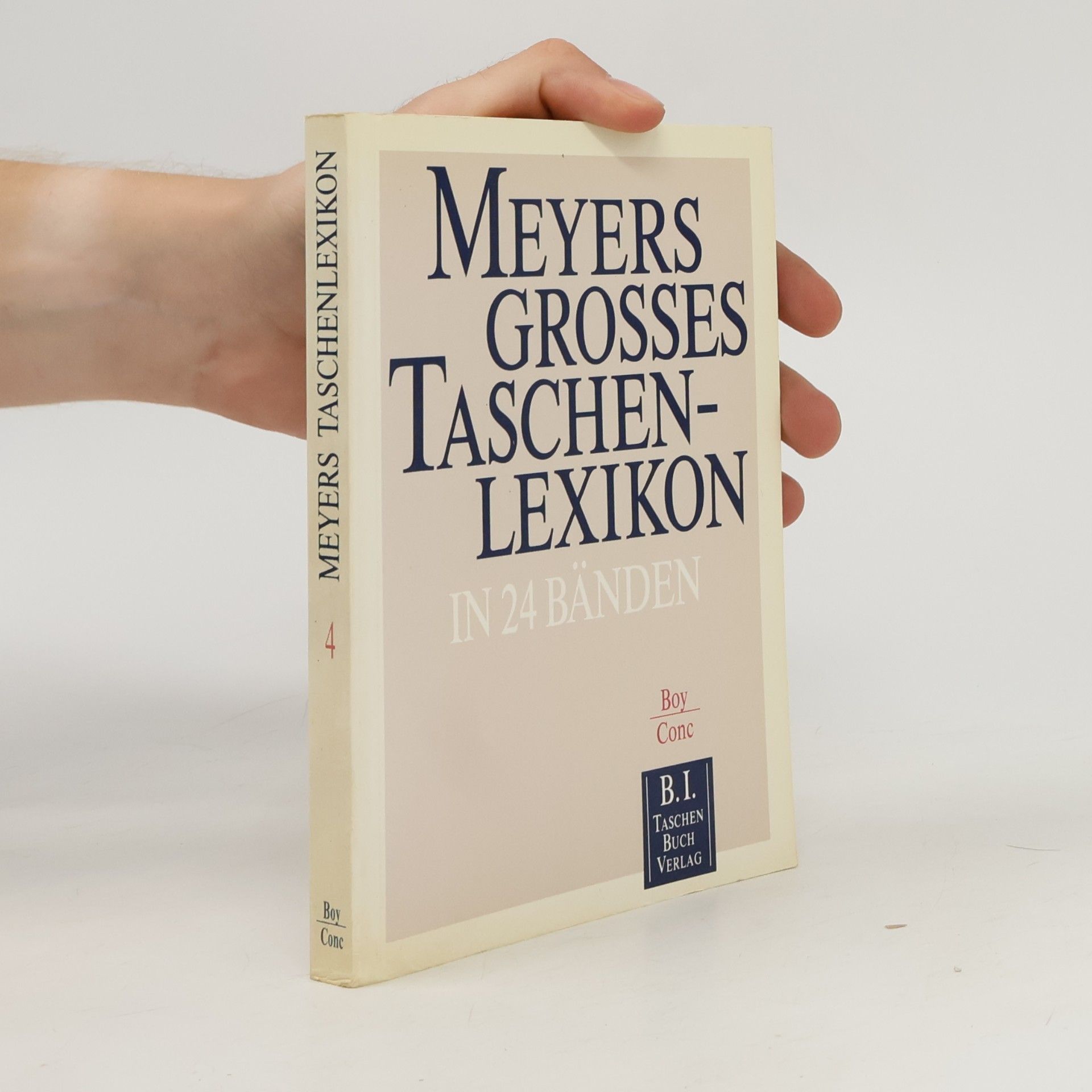Meyers grosses Taschen-Lexikon 4. Boy-Conc