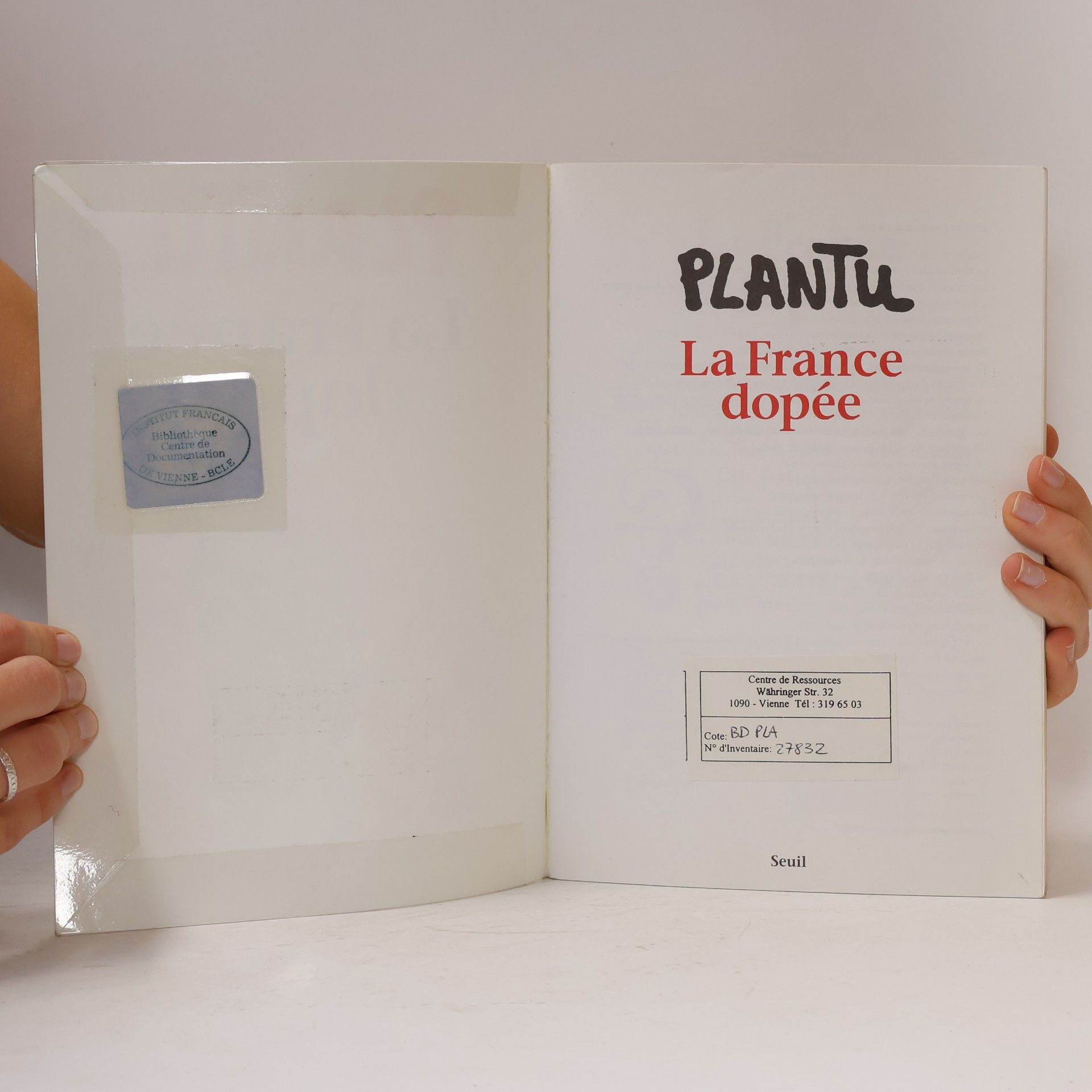 Plantu La France dopée