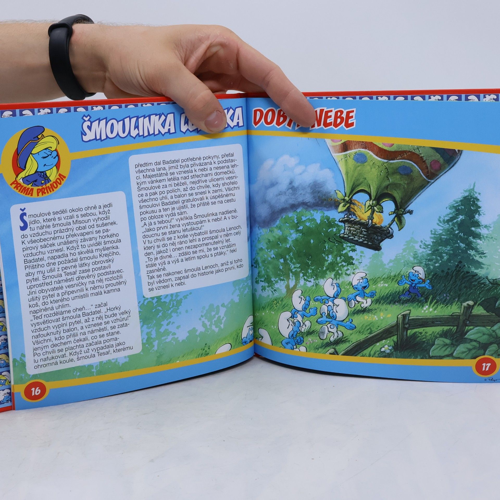 Peyo Povolání světa! Šmoulové 46. Šmoulinka letuška