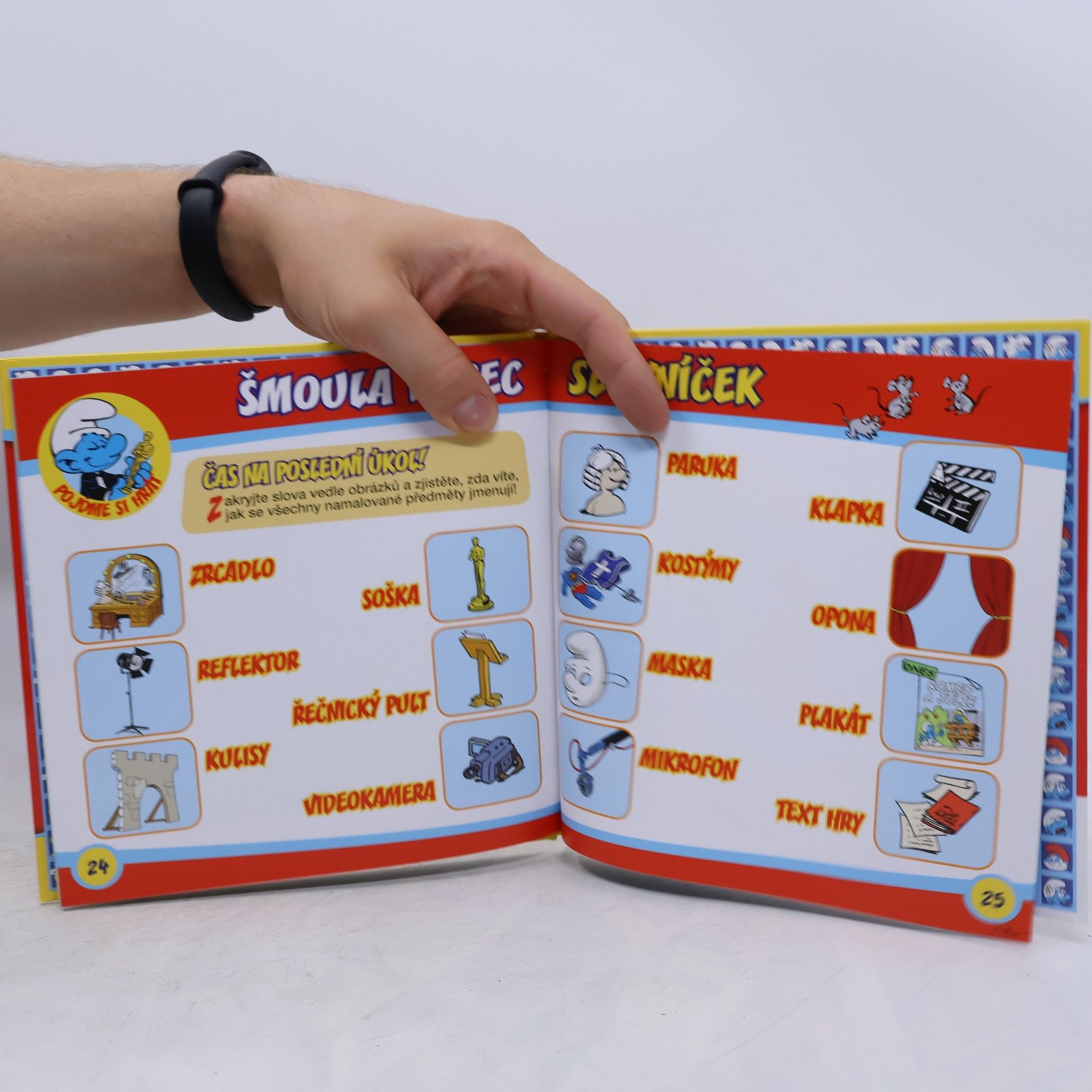 Peyo Povolání světa! Šmoula herec 45