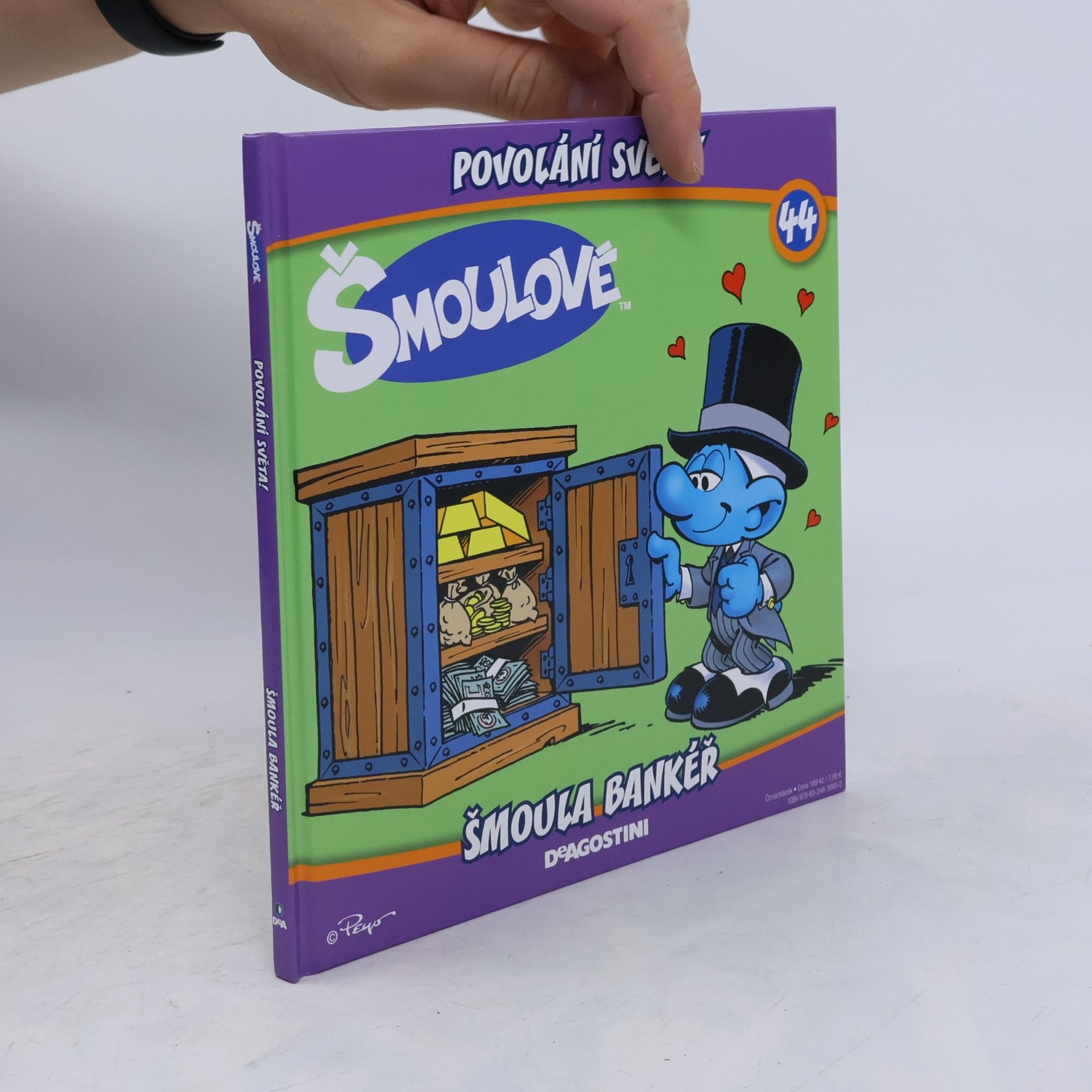 Kolektiv autorů Šmoulové 44. Šmoula bankéř