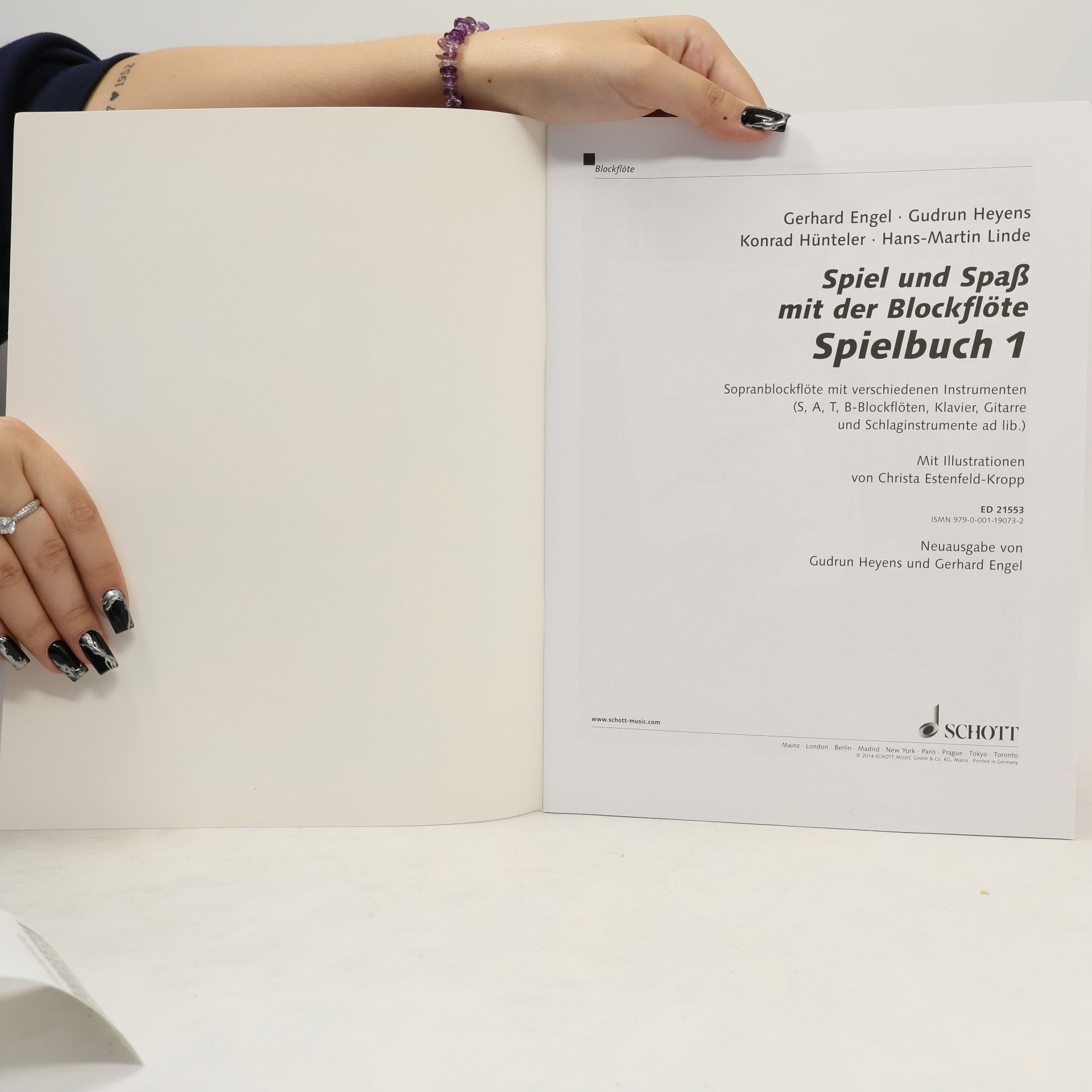 Gerhard Engel Spiel und Spaß mit der Blockflöte
