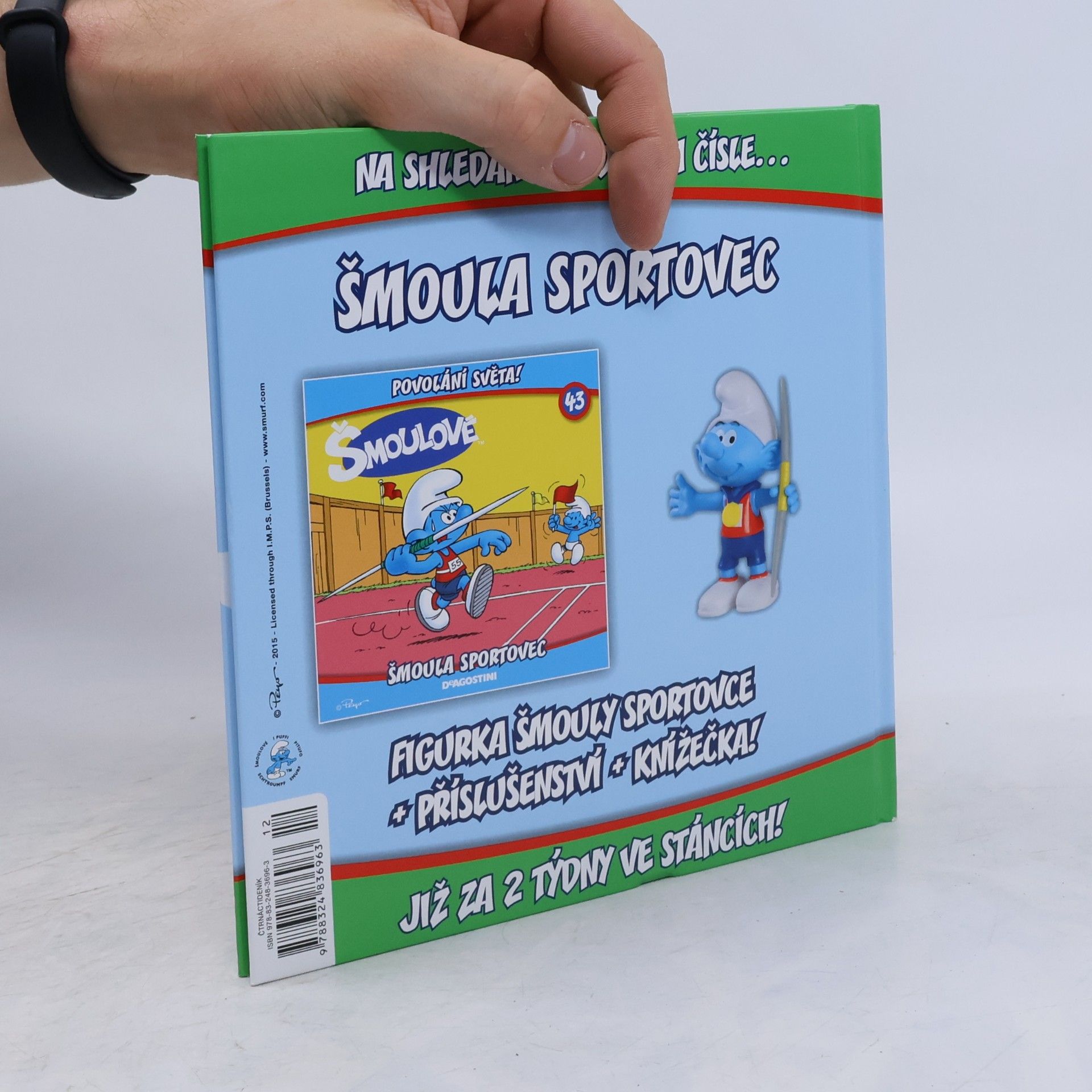 Peyo Povolání světa! Šmoula rybář
