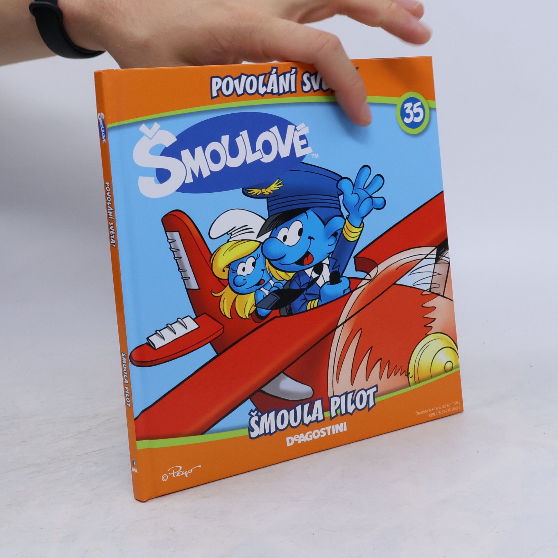 Autorenkollektiv Šmoulové Povolání světa! 35. Šmoula Pilot