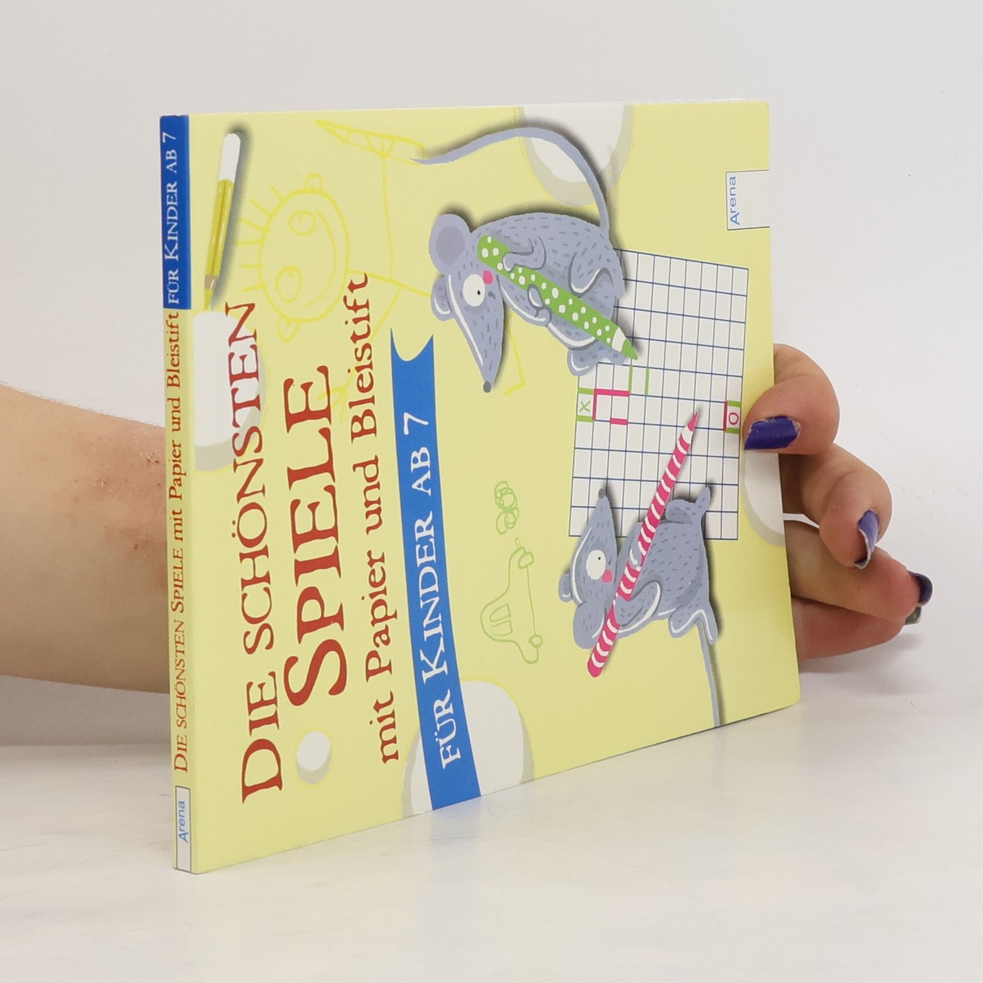 Gehring, Birgit Die schönsten Spiele mit Papier und Bleistift für Kinder ab 7 (Mein erster Mal- und Bastelblock)