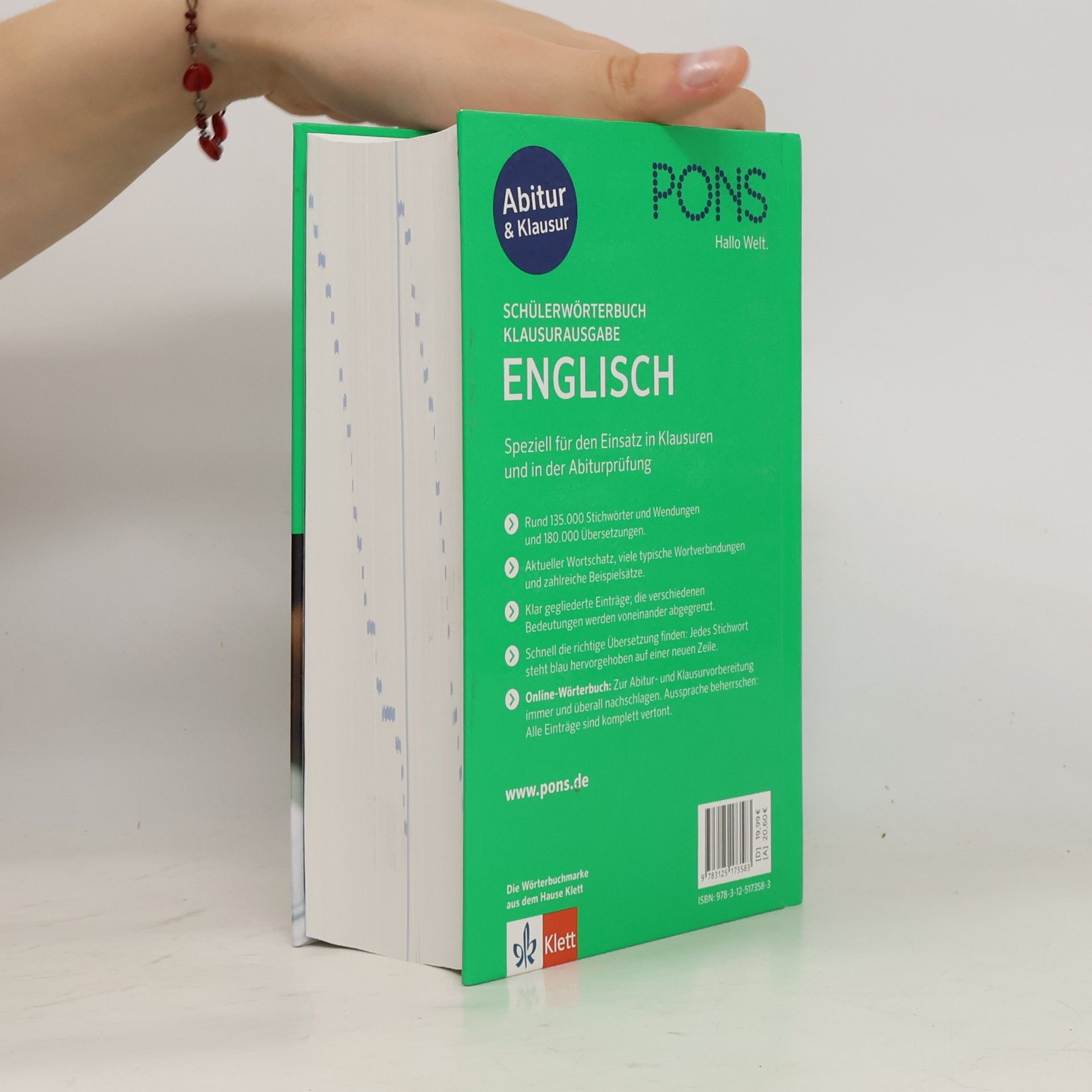 Auteurscollectief Schülerwörterbuch Klausurausgabe Englisch