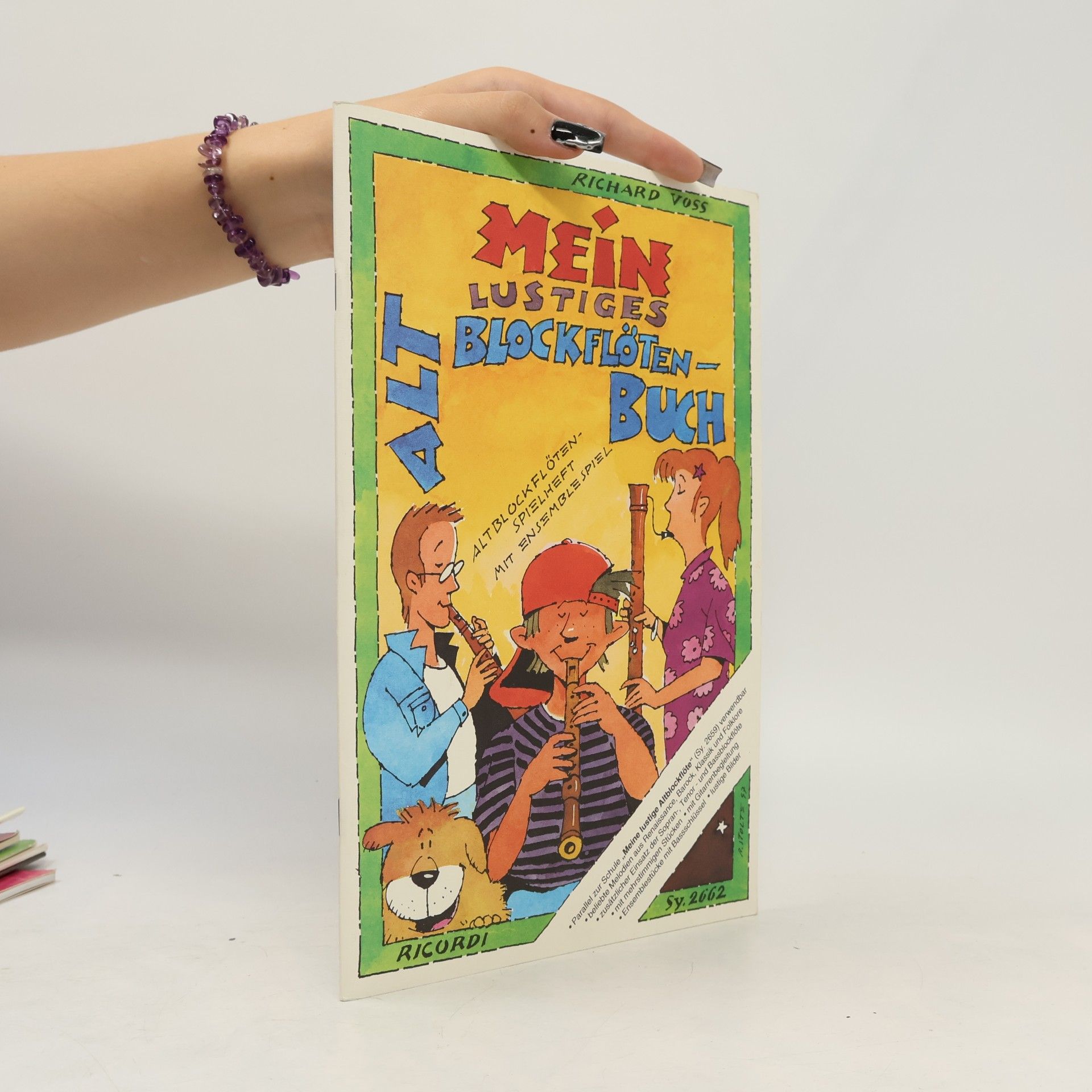 Mein lustiges Altblockflötenbuch Flute a Bec