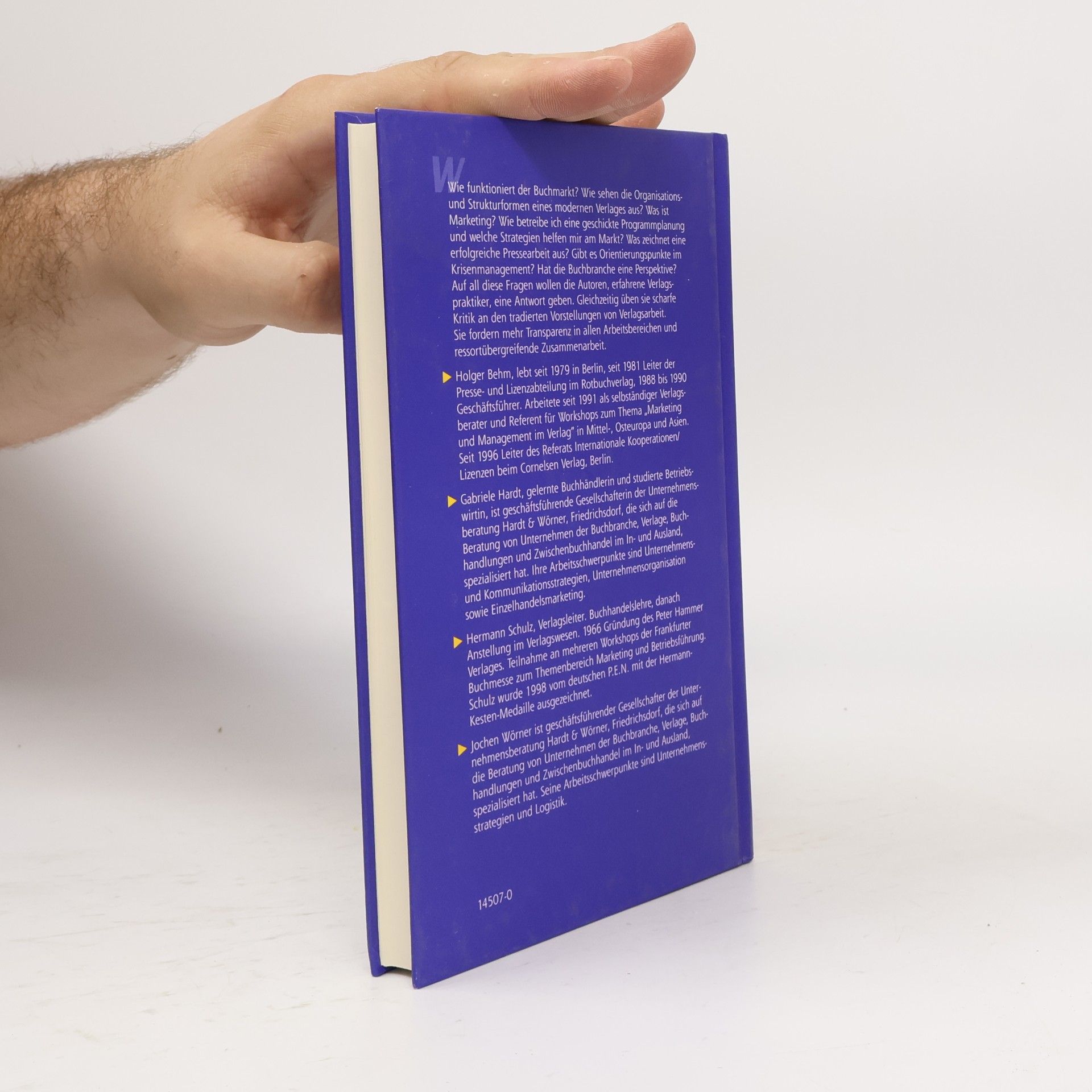 Collectif d'auteurs Büchermacher der Zukunft: Marketing und Management im Verlag
