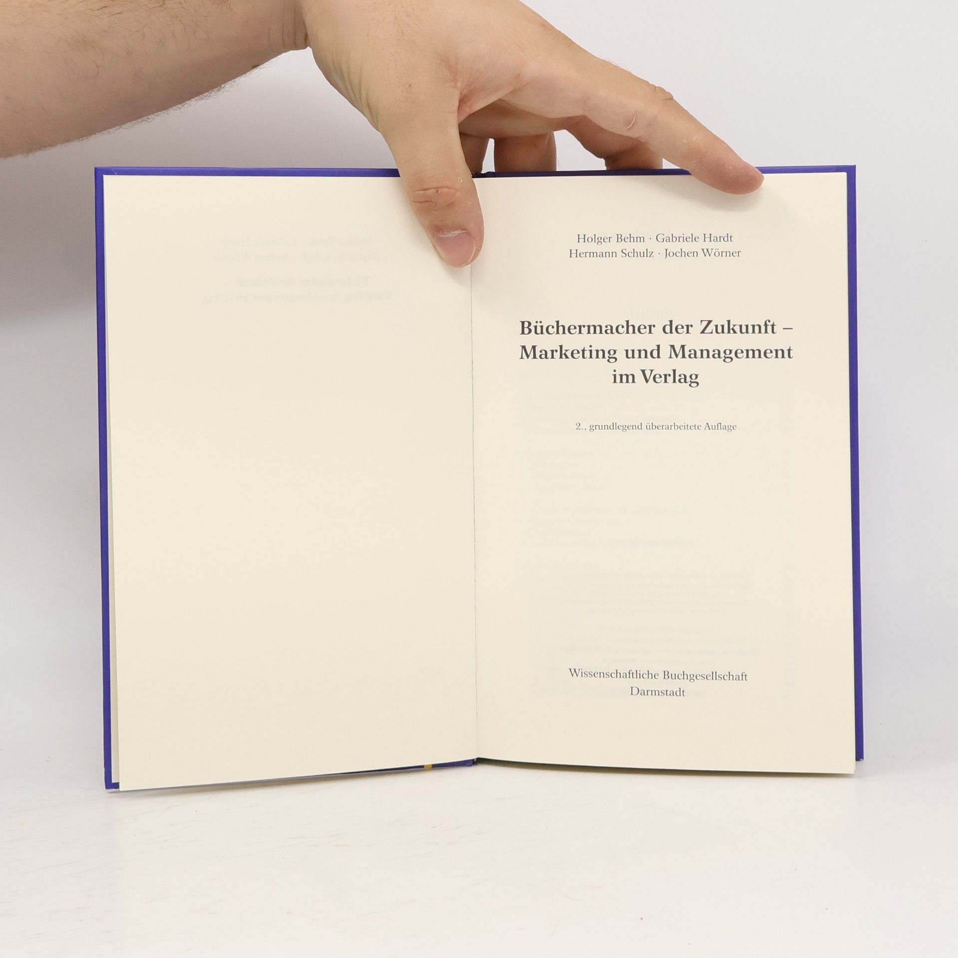 Collectif d'auteurs Büchermacher der Zukunft: Marketing und Management im Verlag