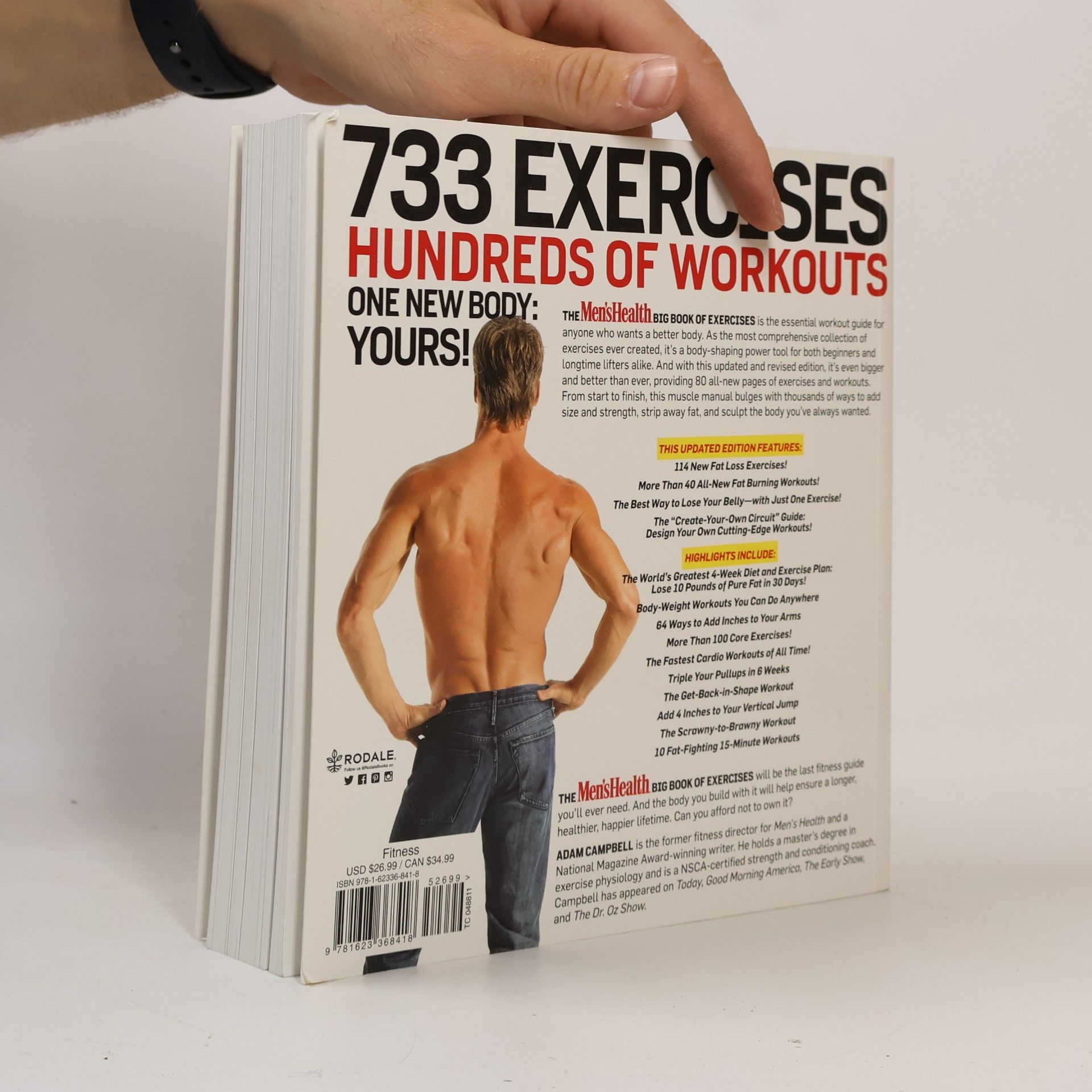 Adam Campbell The Men's Health Big Book of Exercises