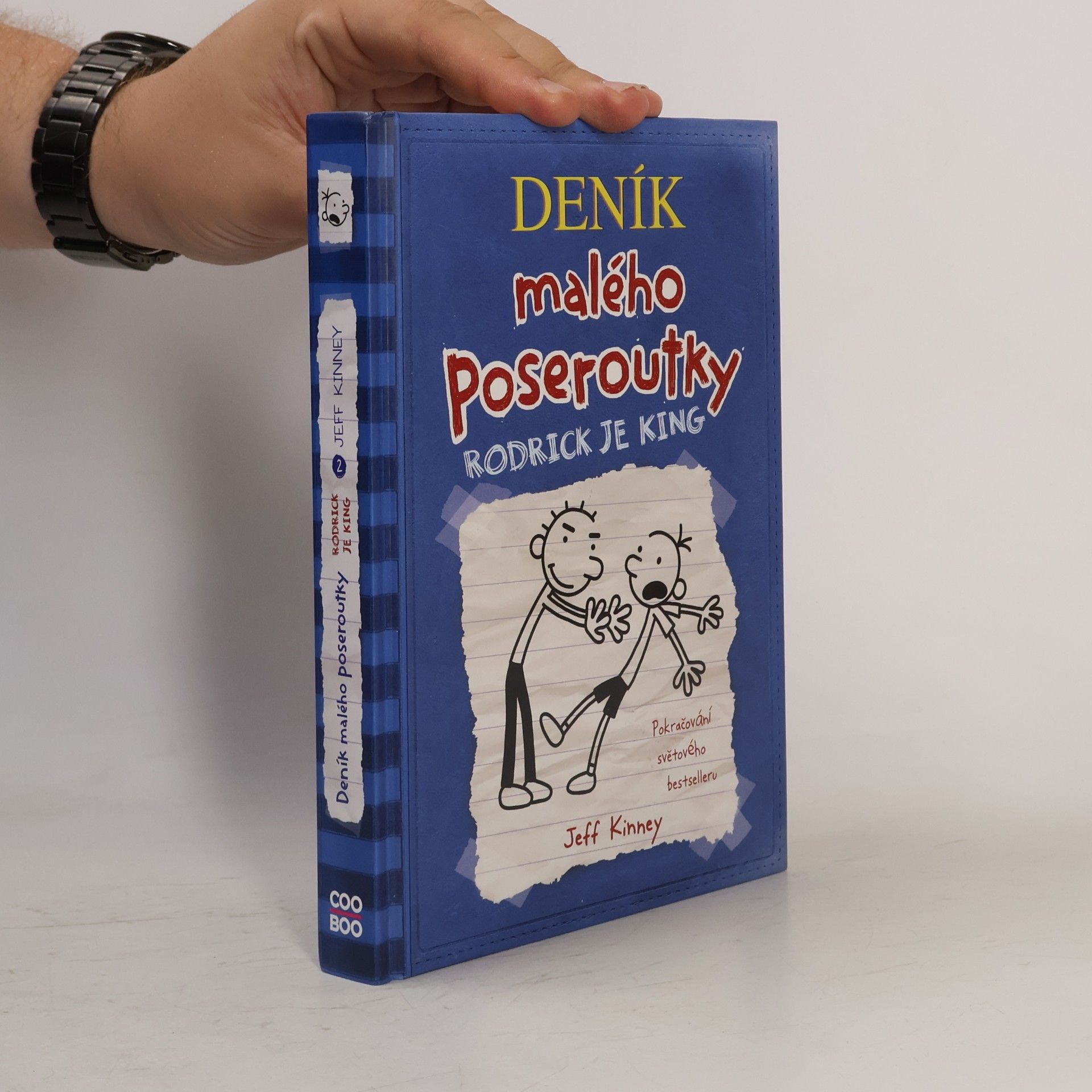 Jeff Kinney Deník malého poseroutky 2. Rodrick je king