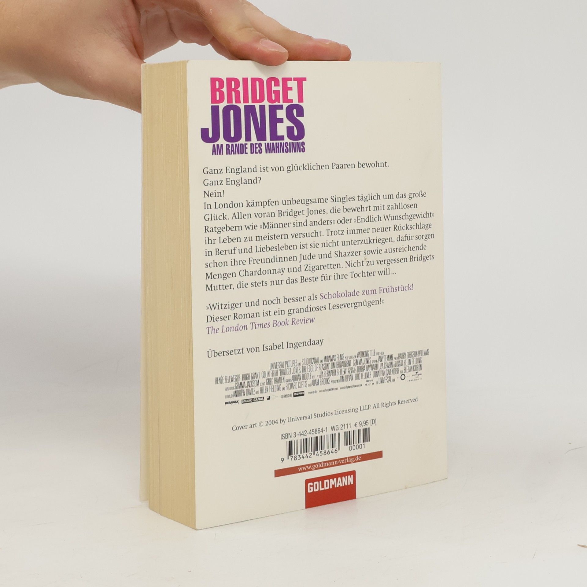 Helen Fielding Bridget Jones - am Rande des Wahnsinns