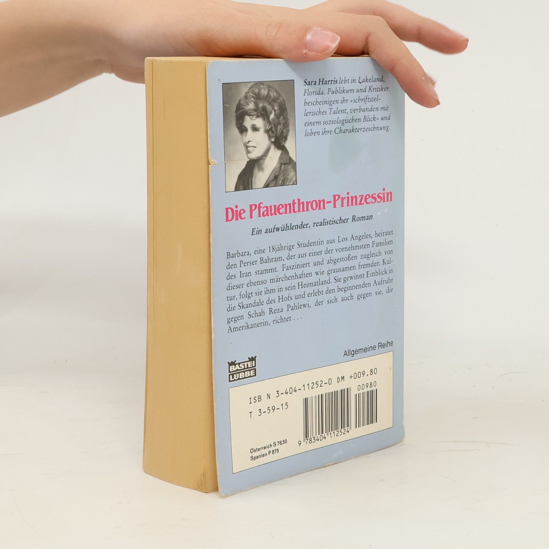 Sara Harris Die Pfauenthron-Prinzessin