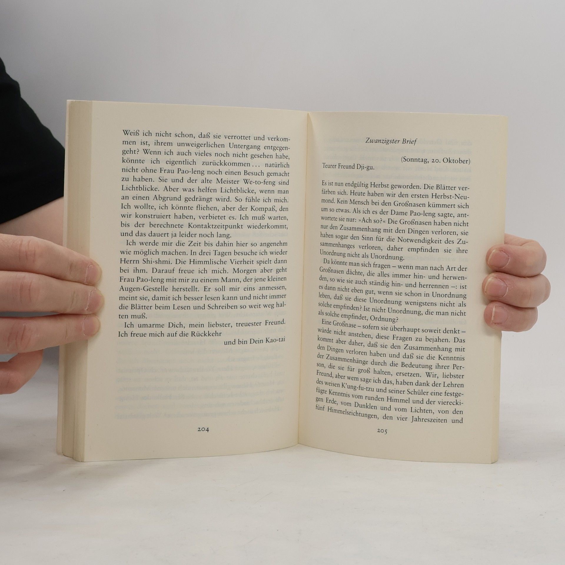Herbert Rosendorfer Briefe in die chinesische Vergangenheit