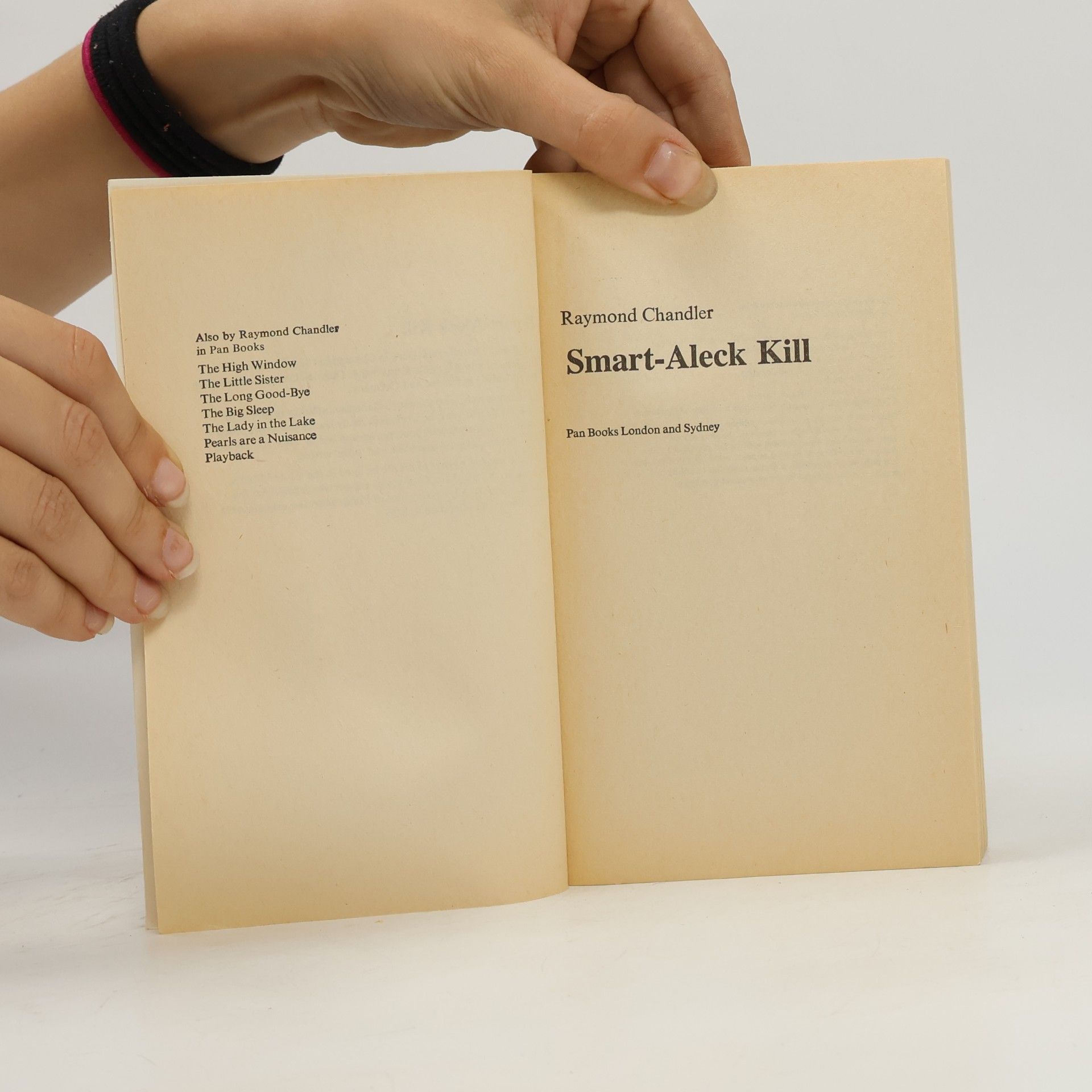 Raymond Chandler Smart-Aleck Kill