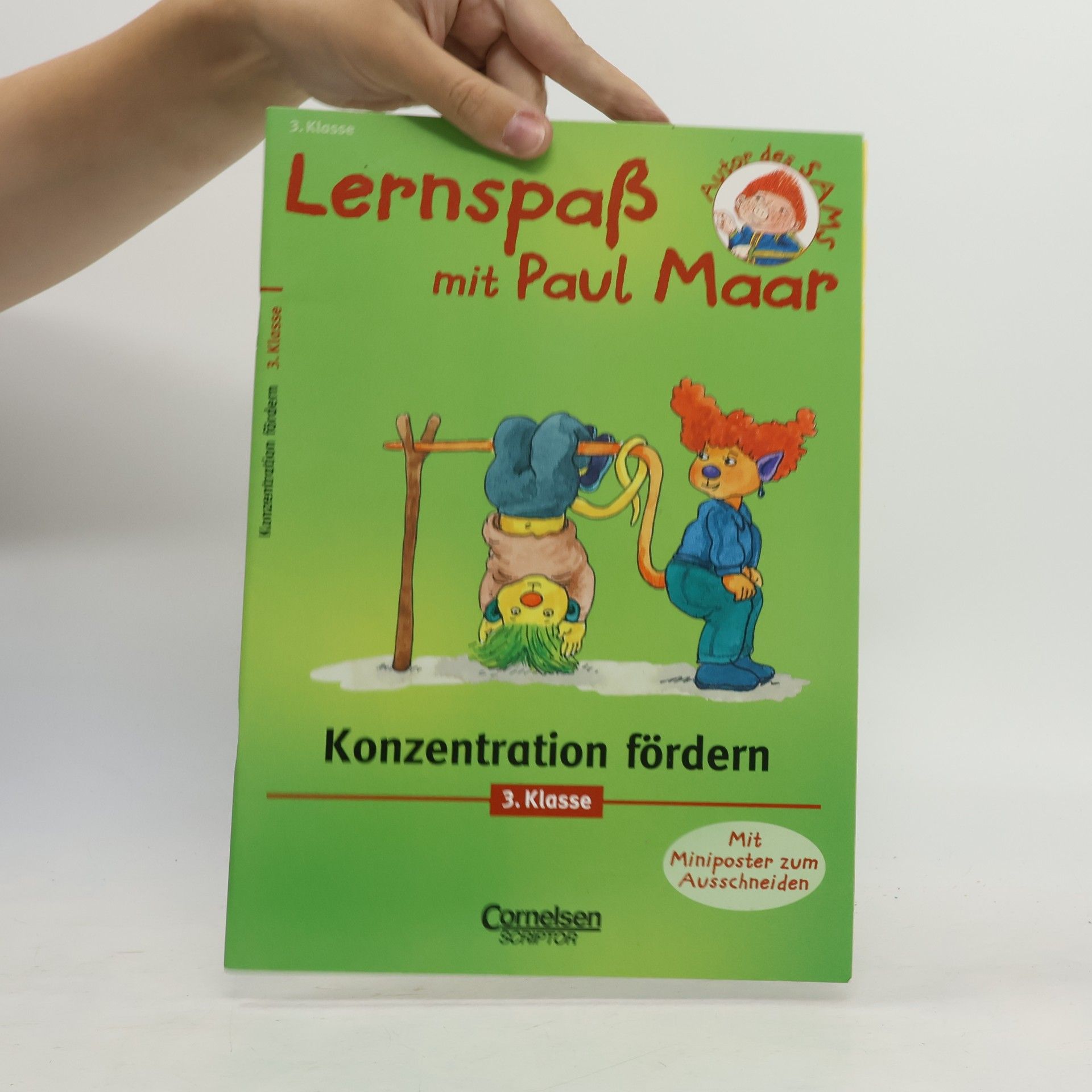 Lernspaß mit Paul Maar, Konzentration fördern, 3. Klasse