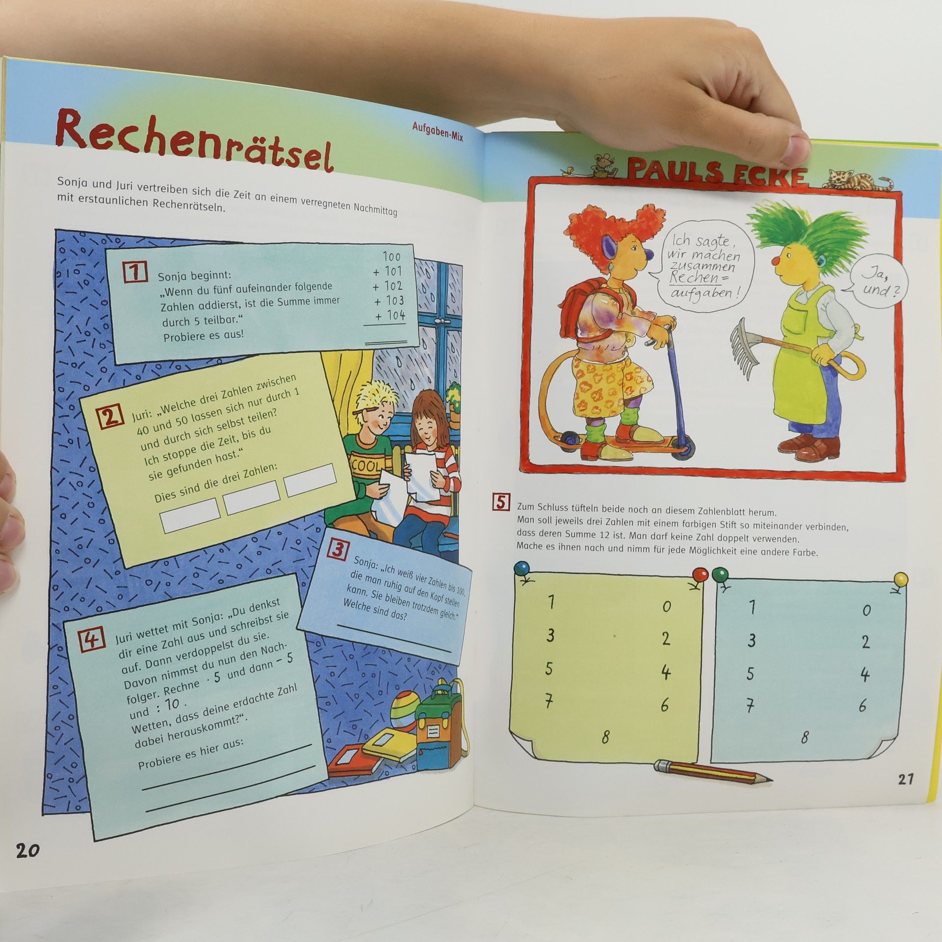 Paul Maar Lernspaß mit Paul Maar, Konzentration fördern, 3. Klasse