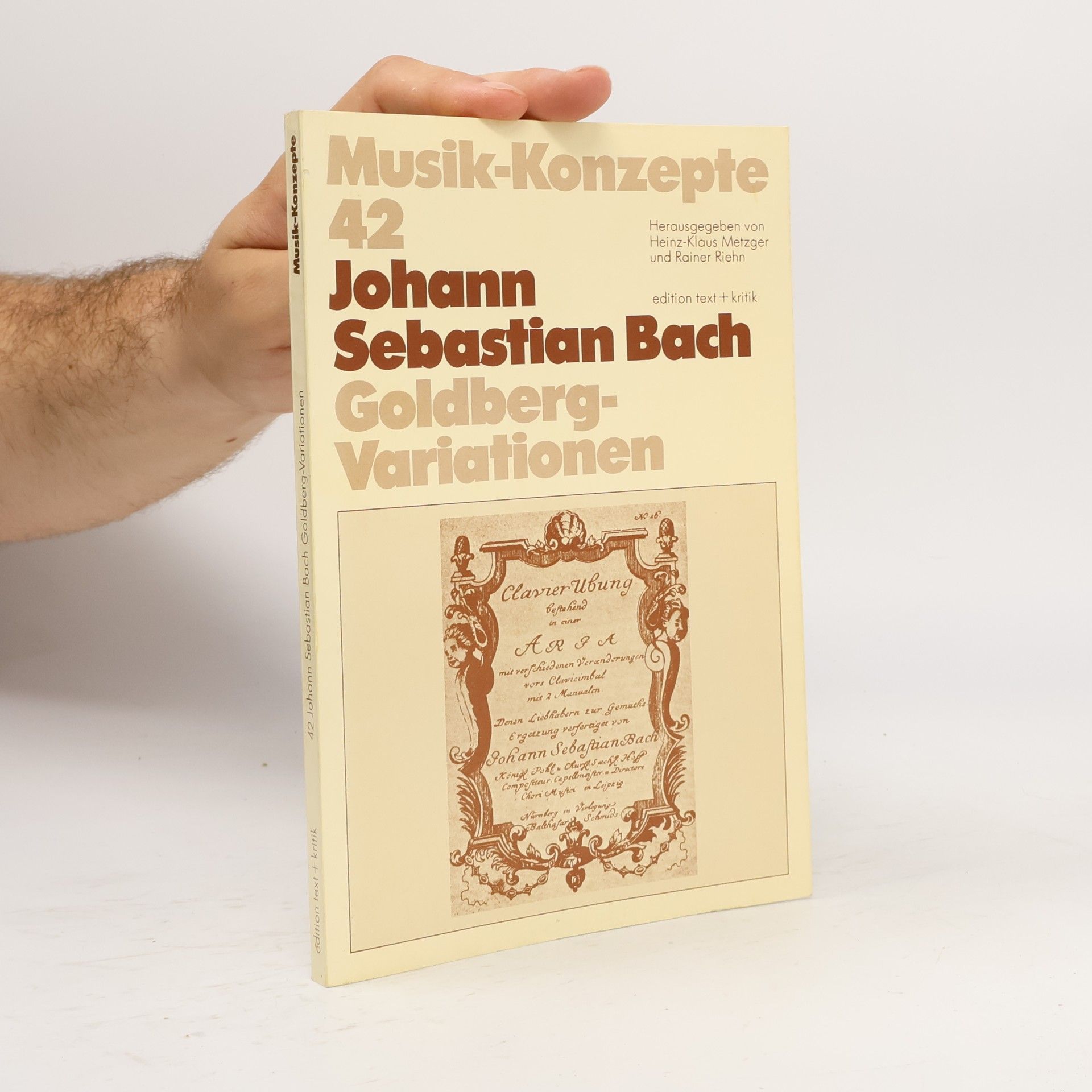 Kolektiv autorů Johann Sebastian Bach, Goldberg-Variationen