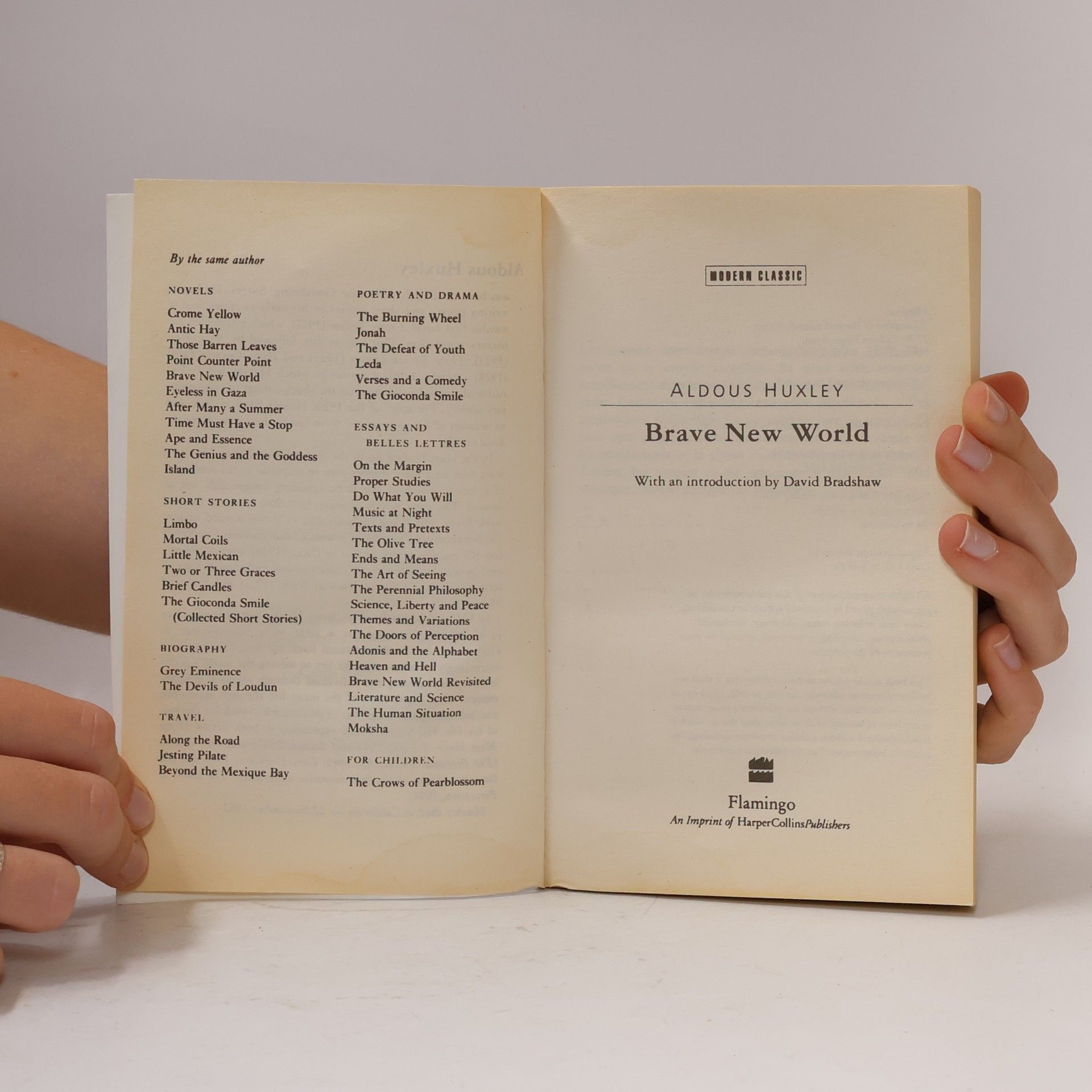 Aldous Huxley Brave New World