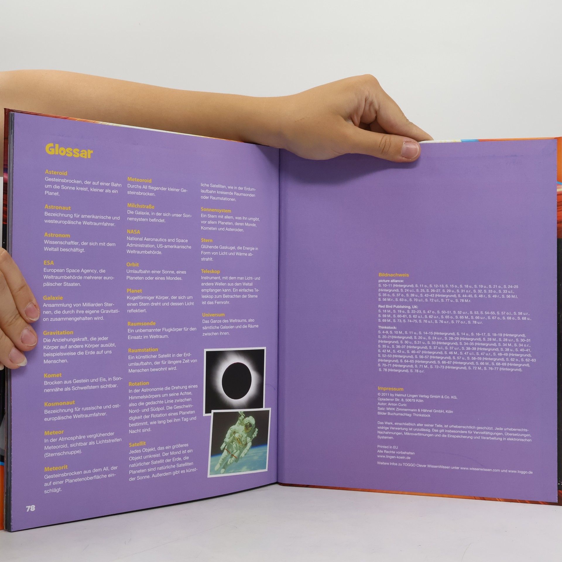 Various authors Weltall. Wissen in 3D. Unendliche Weiten entdecken!