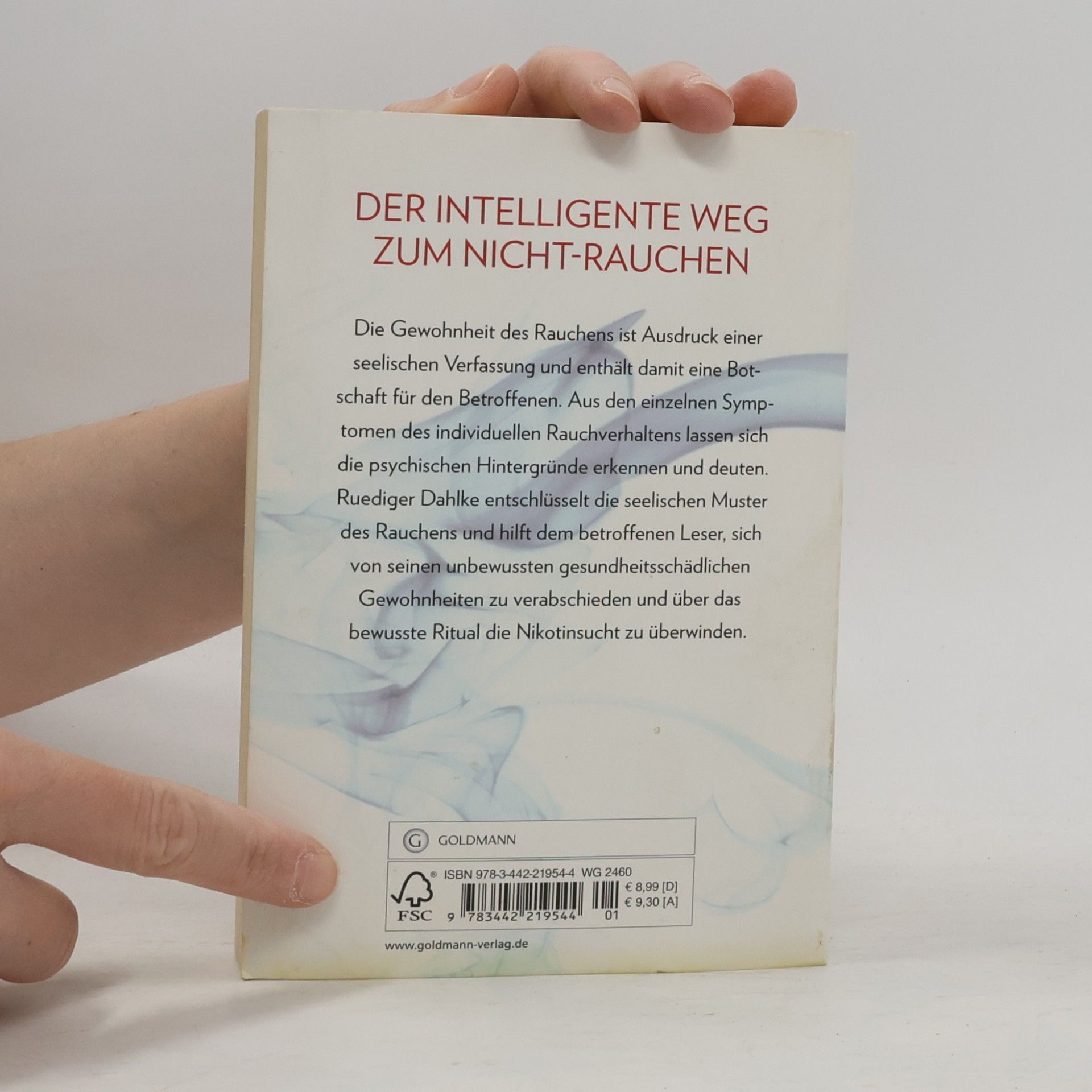 Ruediger Dahlke Das Raucherbuch