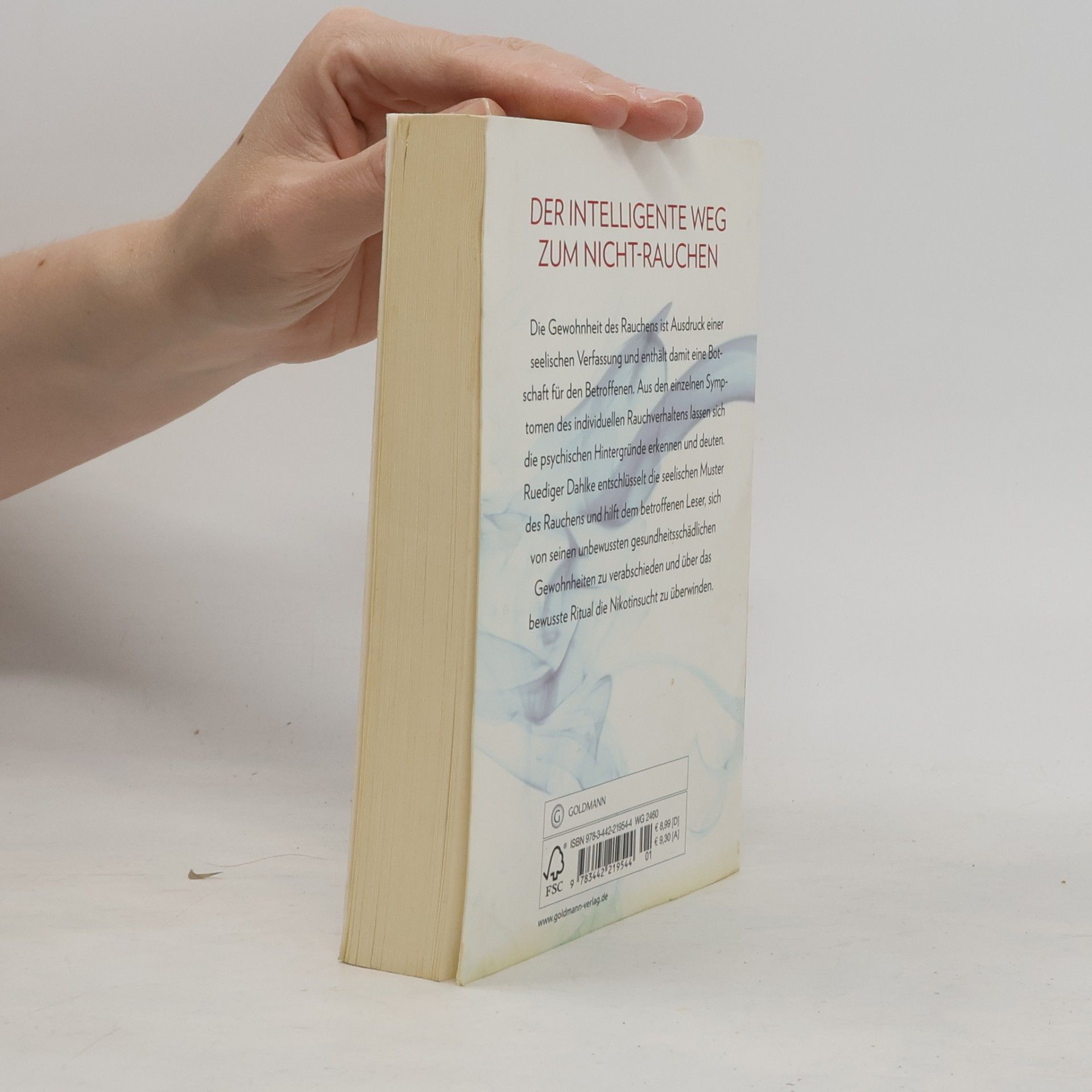 Ruediger Dahlke Das Raucherbuch