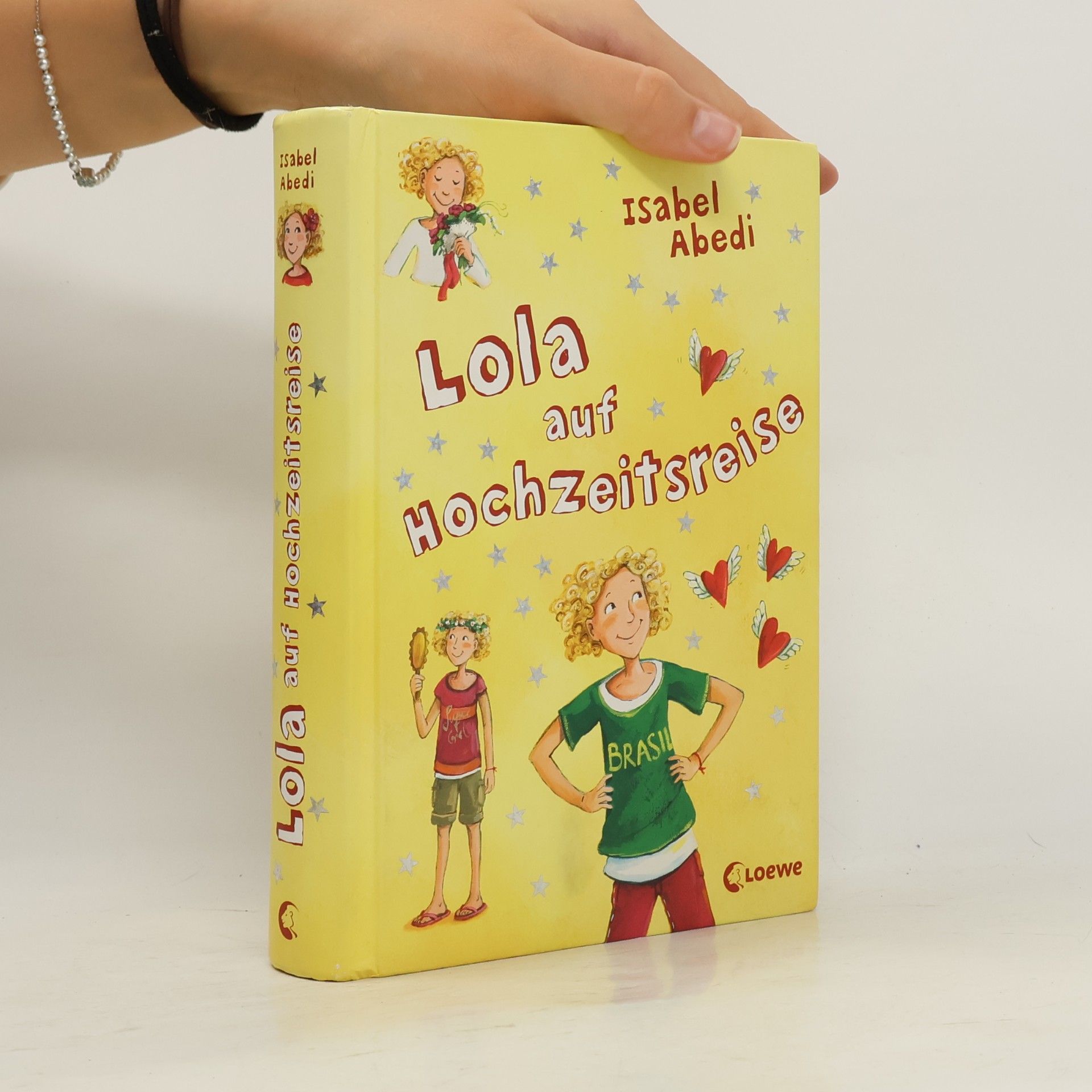 Isabel Abedi Lola auf Hochzeitsreise