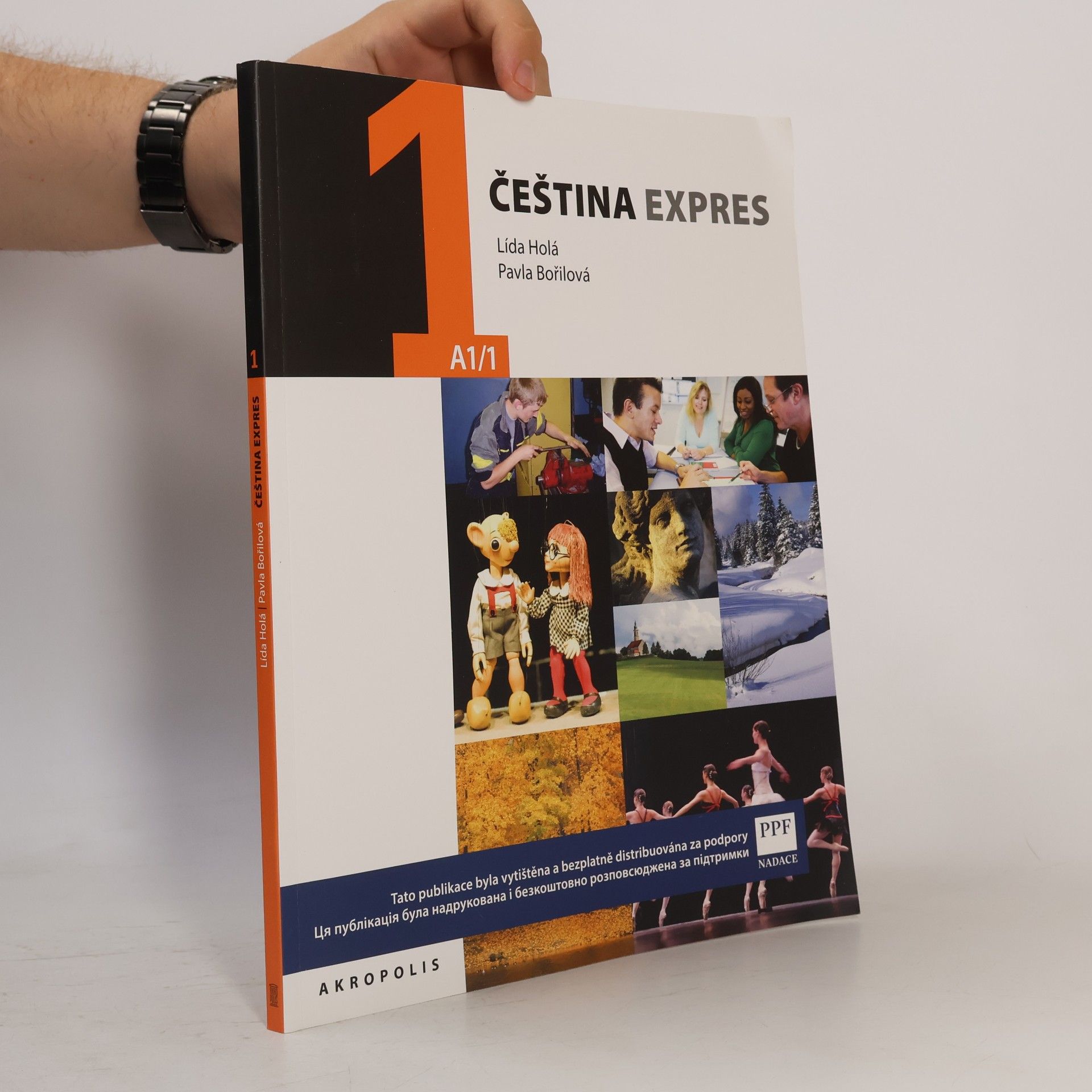 Lída Holá Čeština expres 1, A1/1. Ukrajinská verze