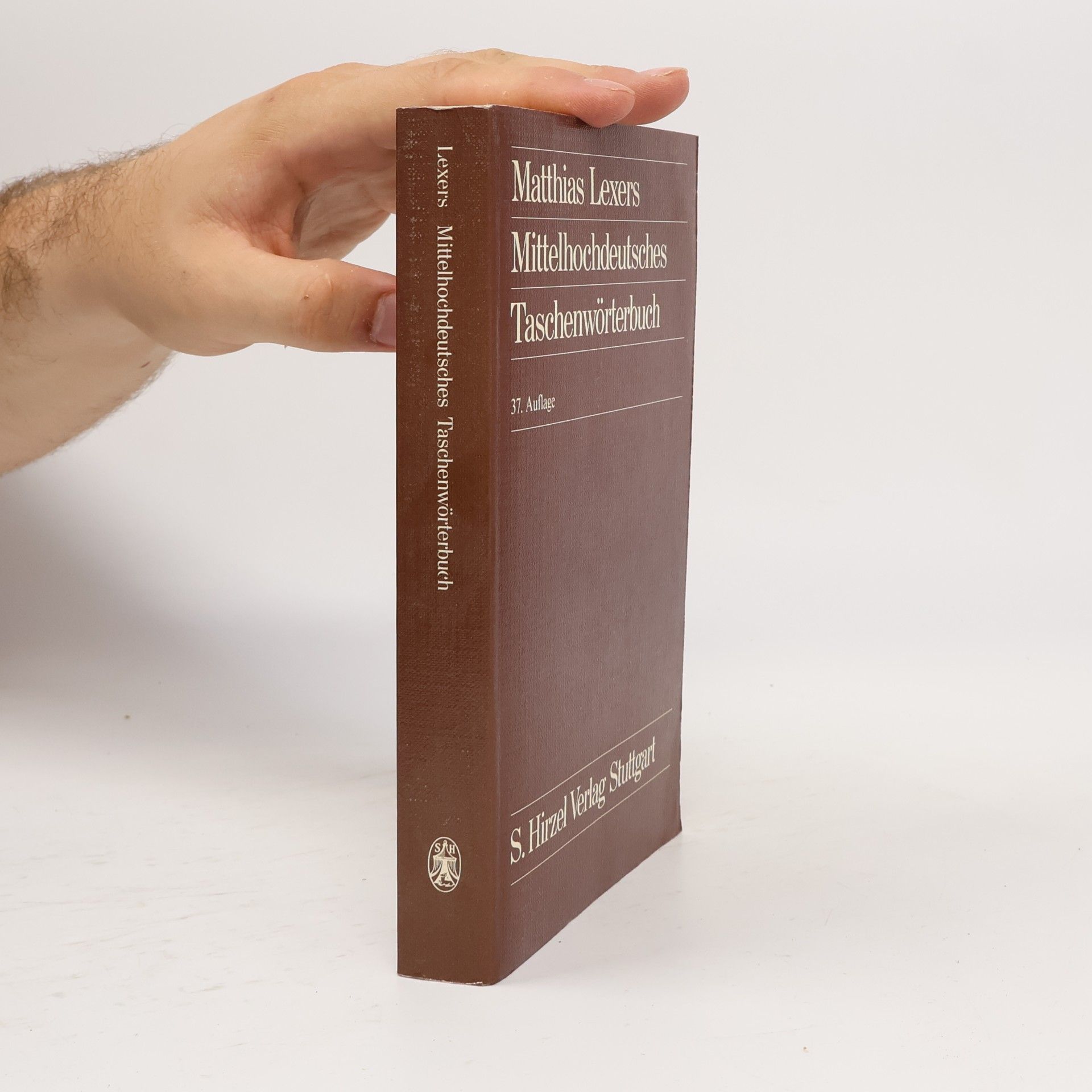 Matthias von Lexer Matthias Lexers mittelhochdeutsches Taschenwörterbuch