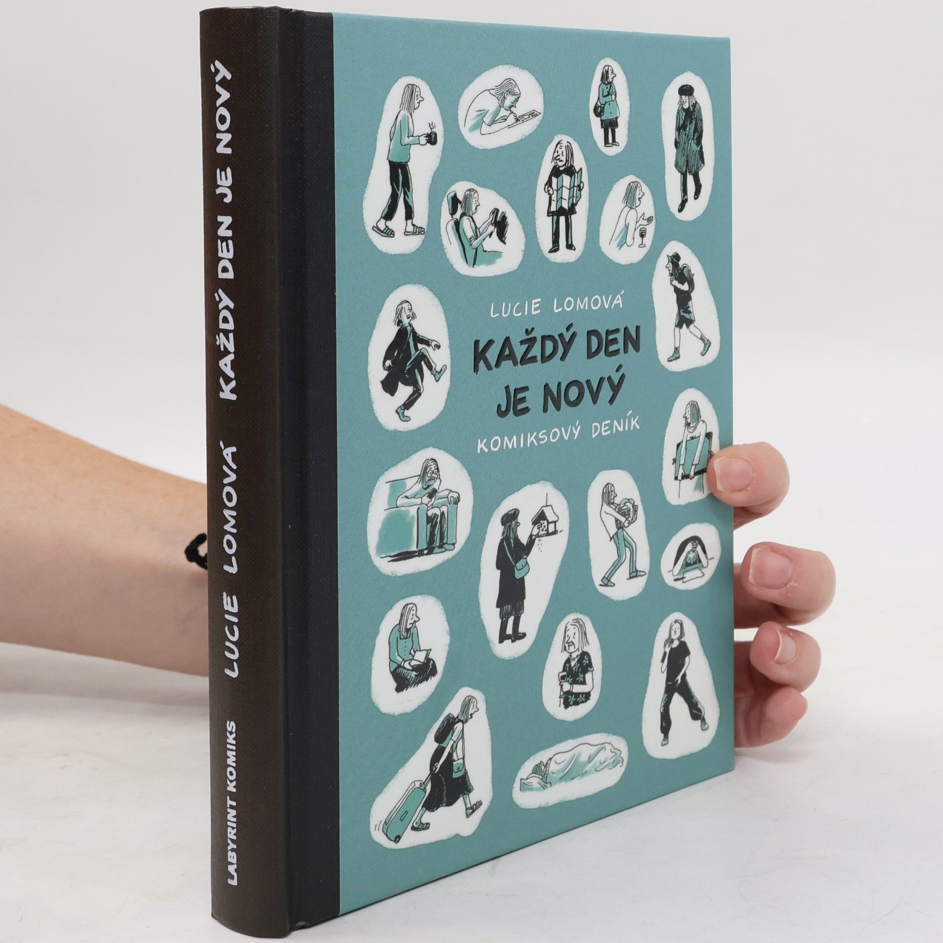 Lucie Lomová Každý den je nový : komiksový deník