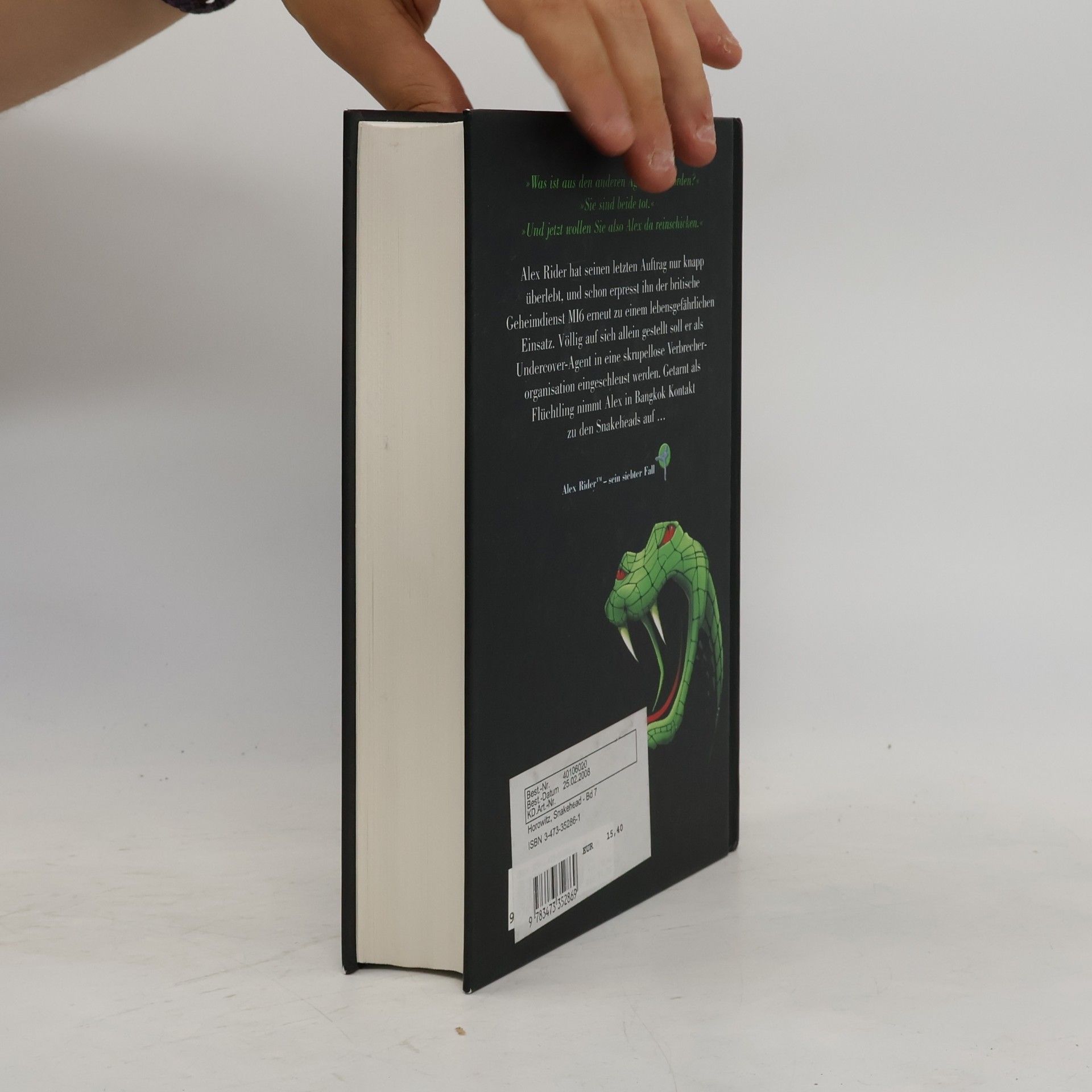 Anthony Horowitz Snakehead