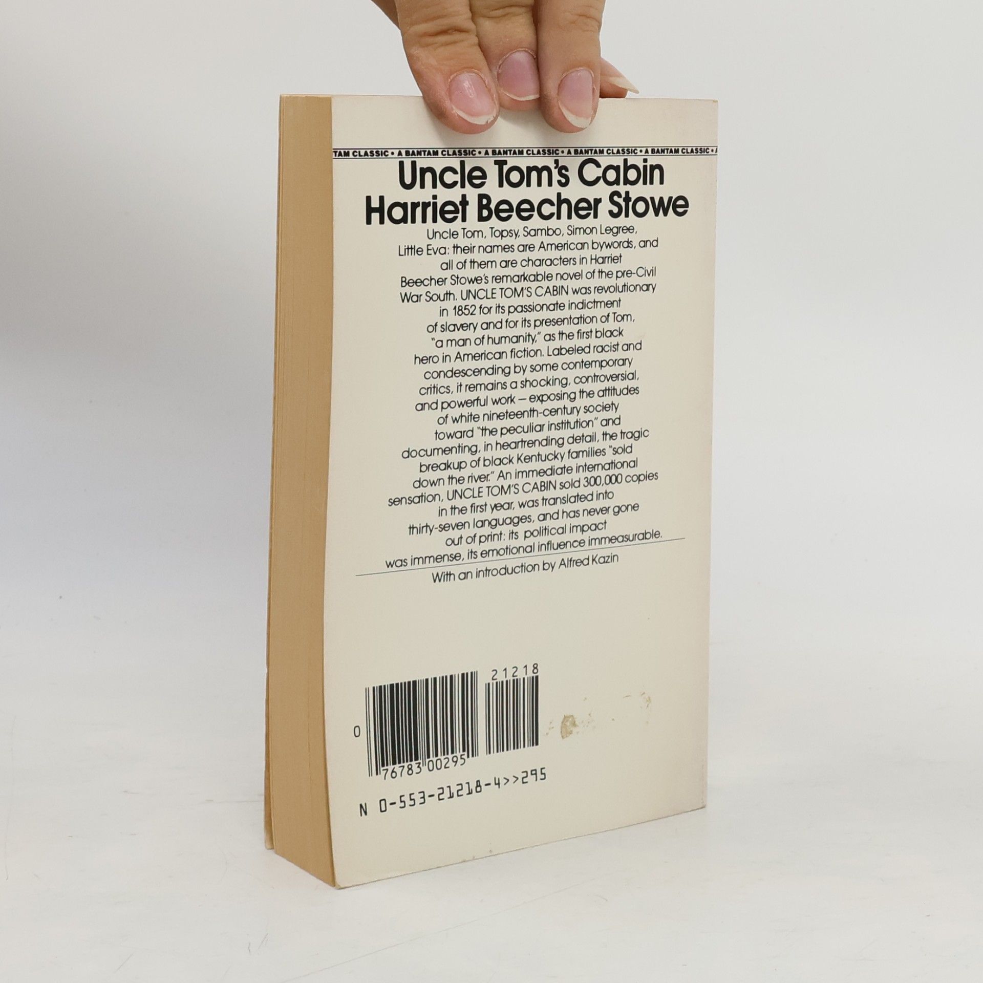 Harriet Beecher Stowe Uncle Tom's cabin Uncle Tom's cabin